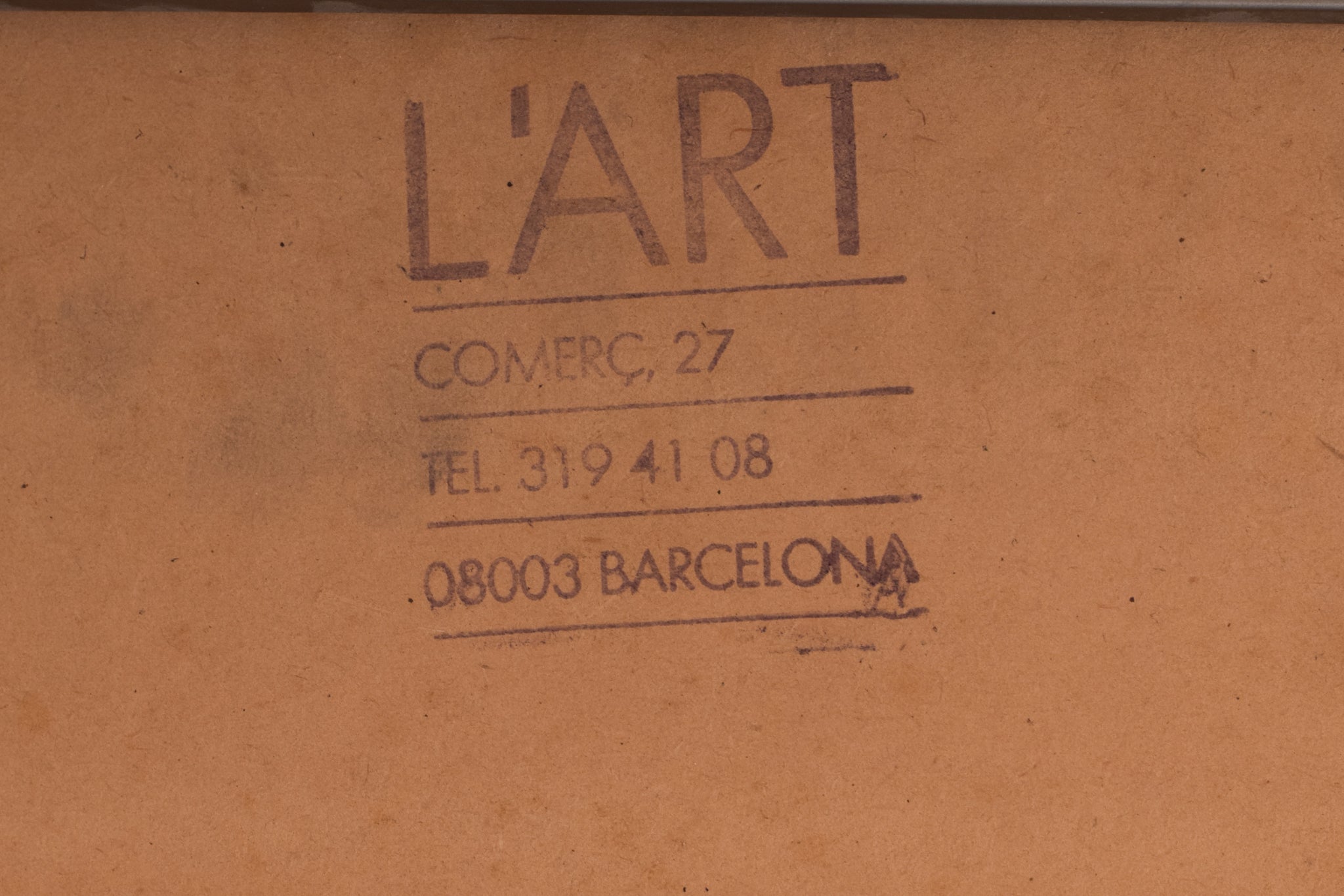 Artwork by Unknown, Painting with Cross, Made of Acrylic 