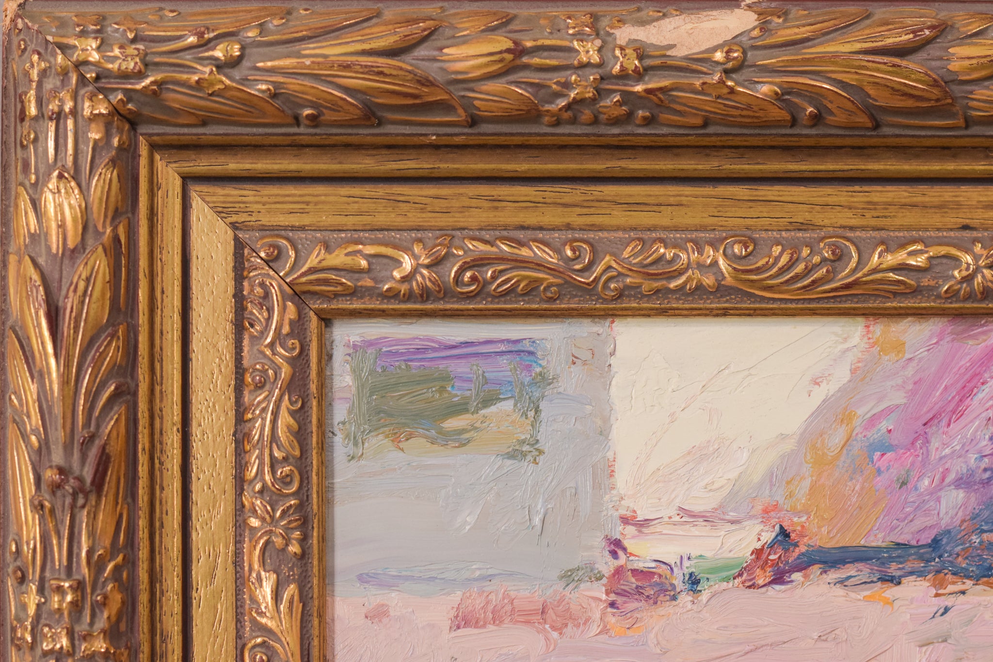 Artwork by Unknown, Post Impressionist - Fishing Boats, Made of Oil on board 