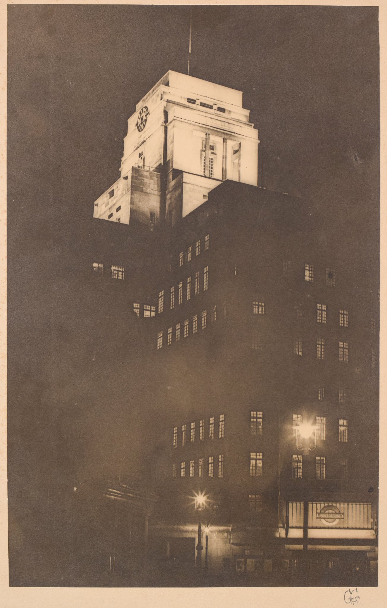 St James' Park Tube Station by Unknown, 20th century