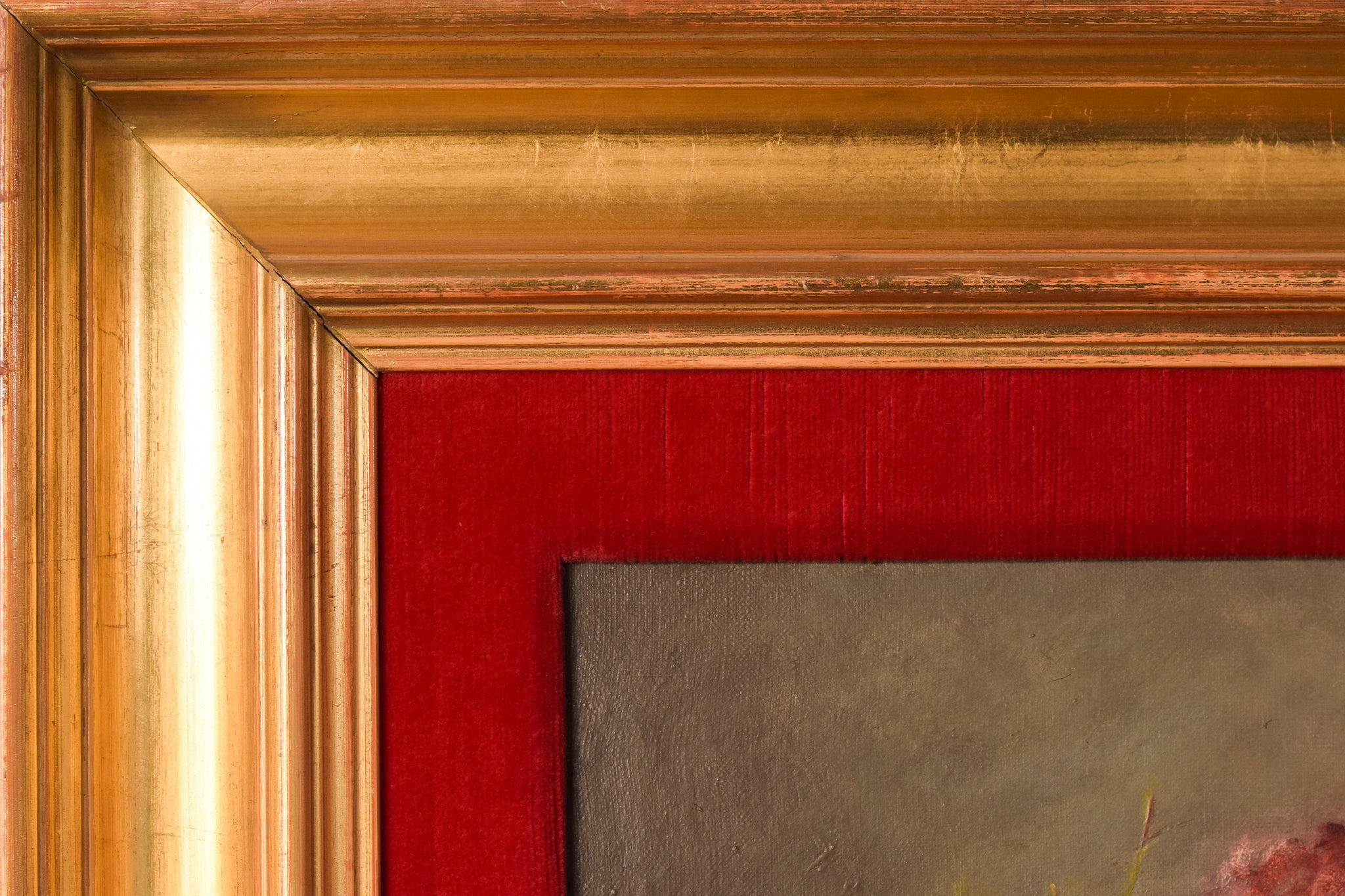 Artwork by Unknown, Still Life - Hydrangeas, Made of Oil on canvas 