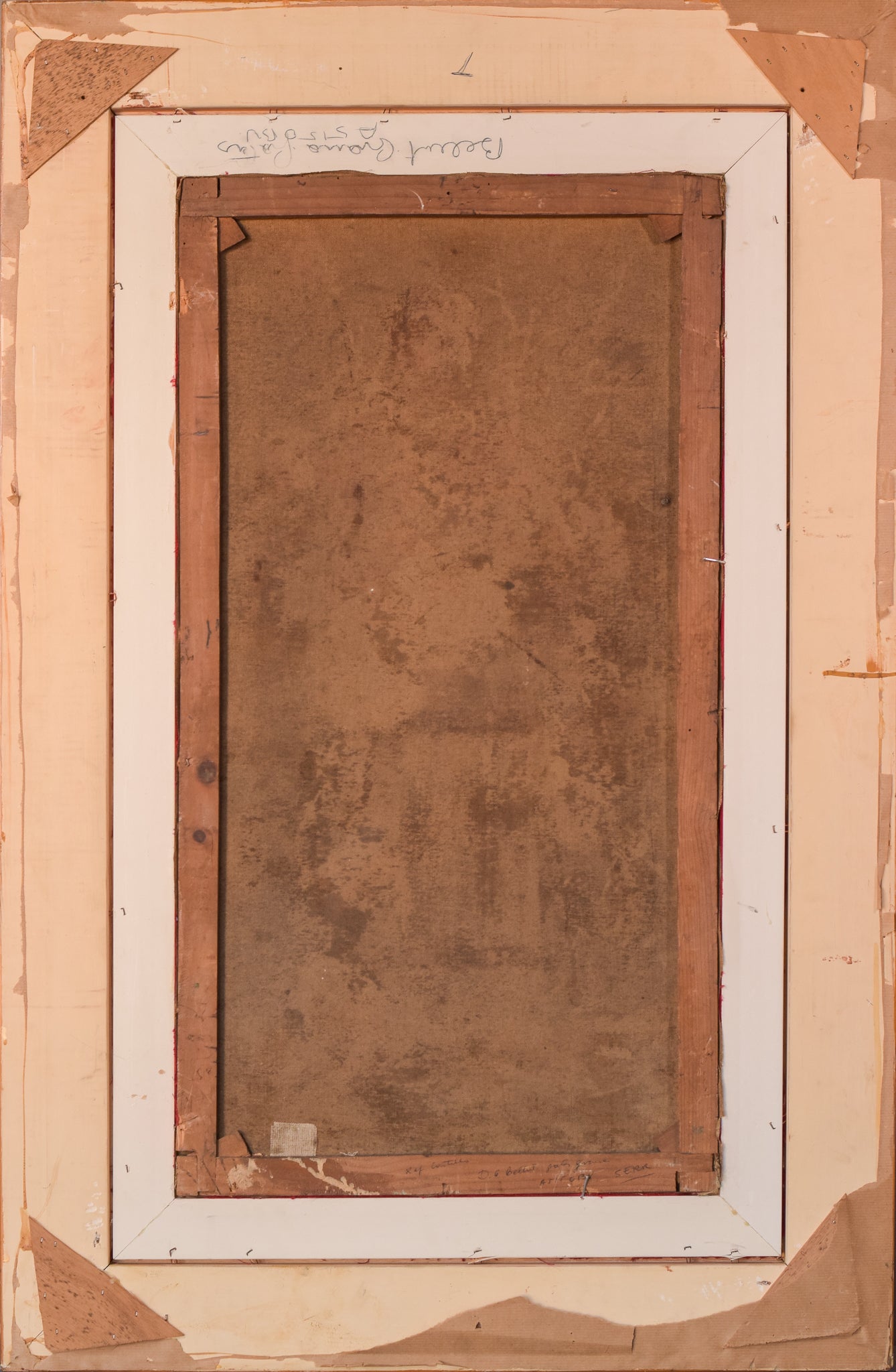 Artwork by Unknown, Still Life - Hydrangeas, Made of Oil on canvas 