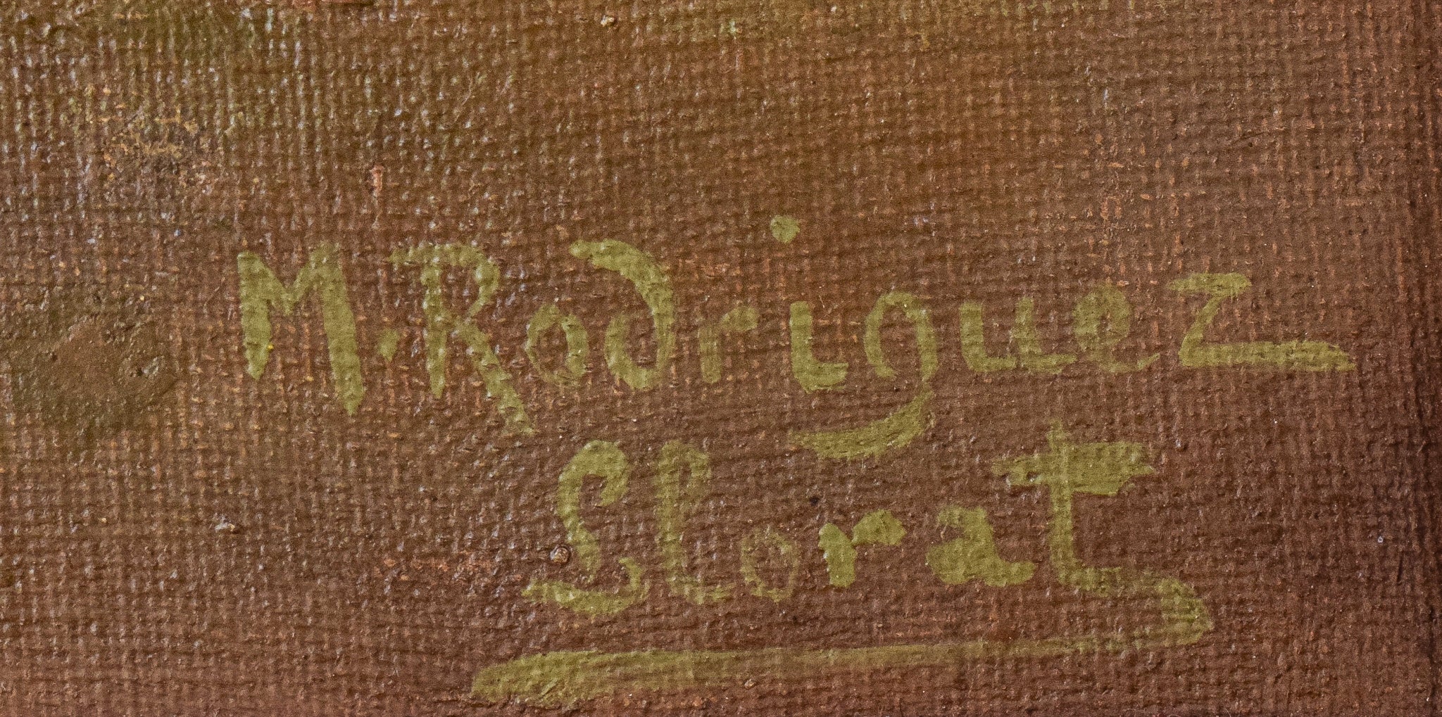 Artwork by Unknown, Still Life - Hydrangeas, Made of Oil on canvas 