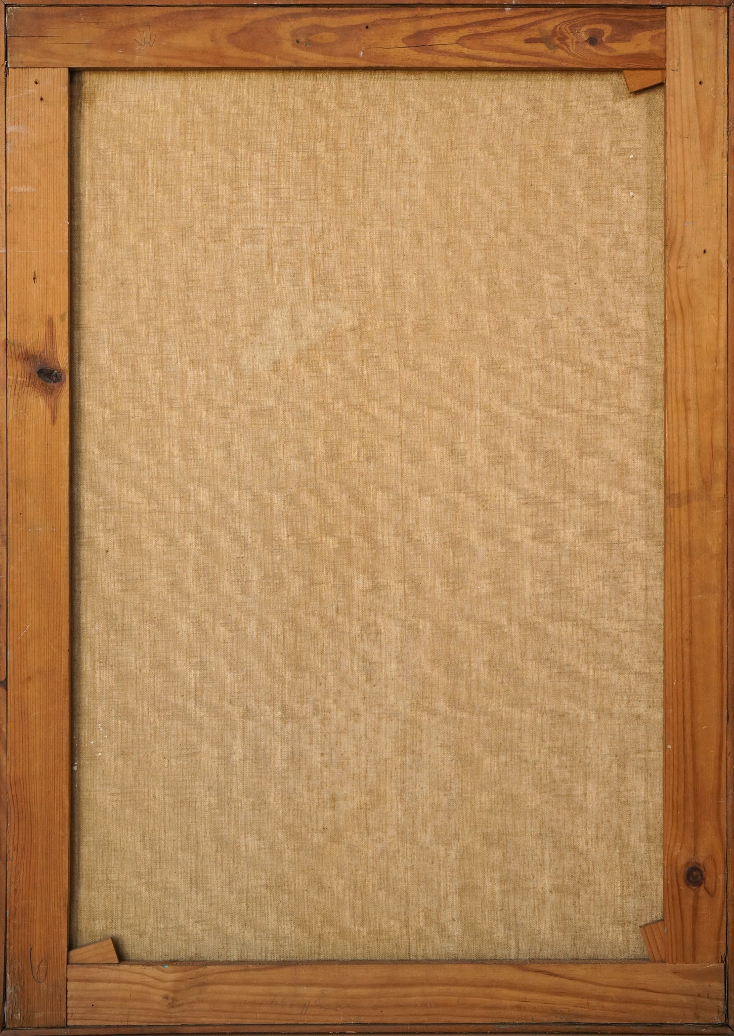 A painting of a city street with cars and buildings.