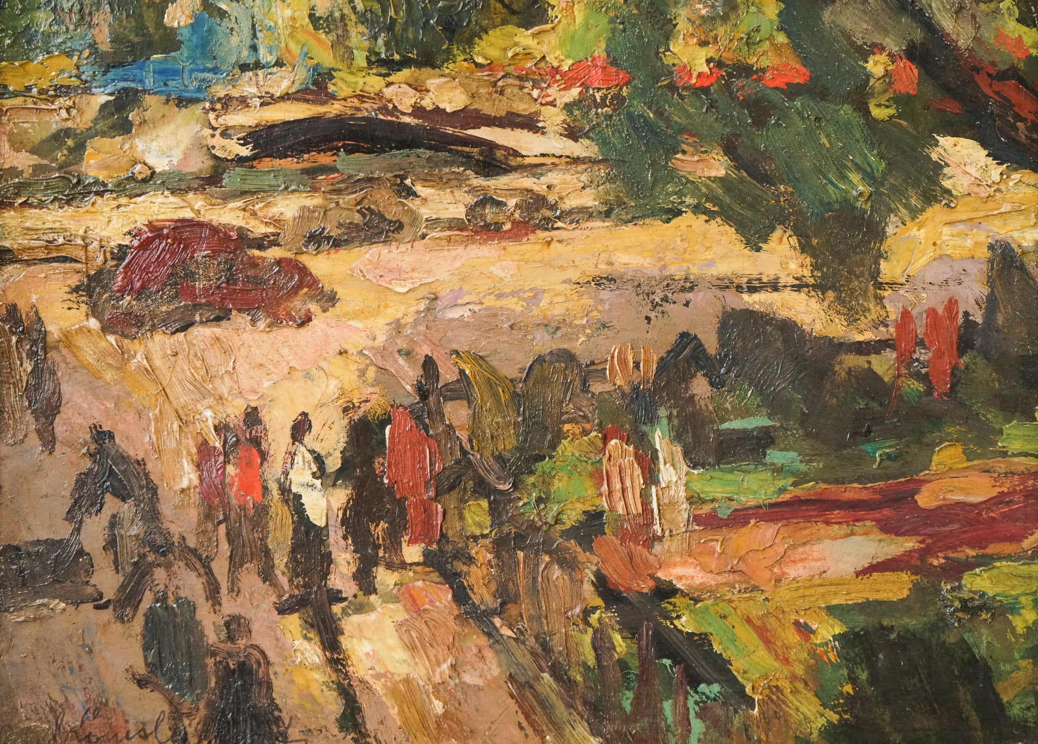 Artwork by Unknown, Study of a Cathedral, Made of Oil on canvas 