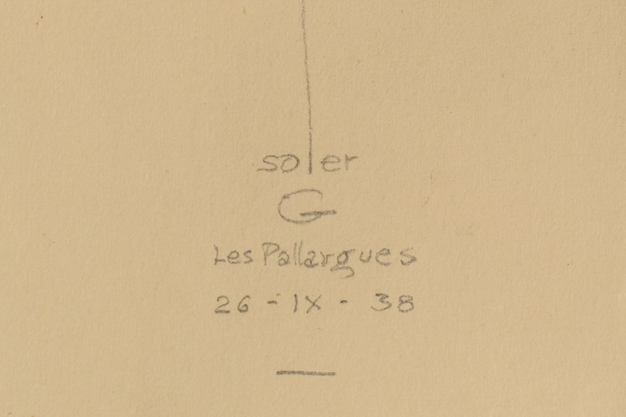 A drawing of a man sitting on a chair.