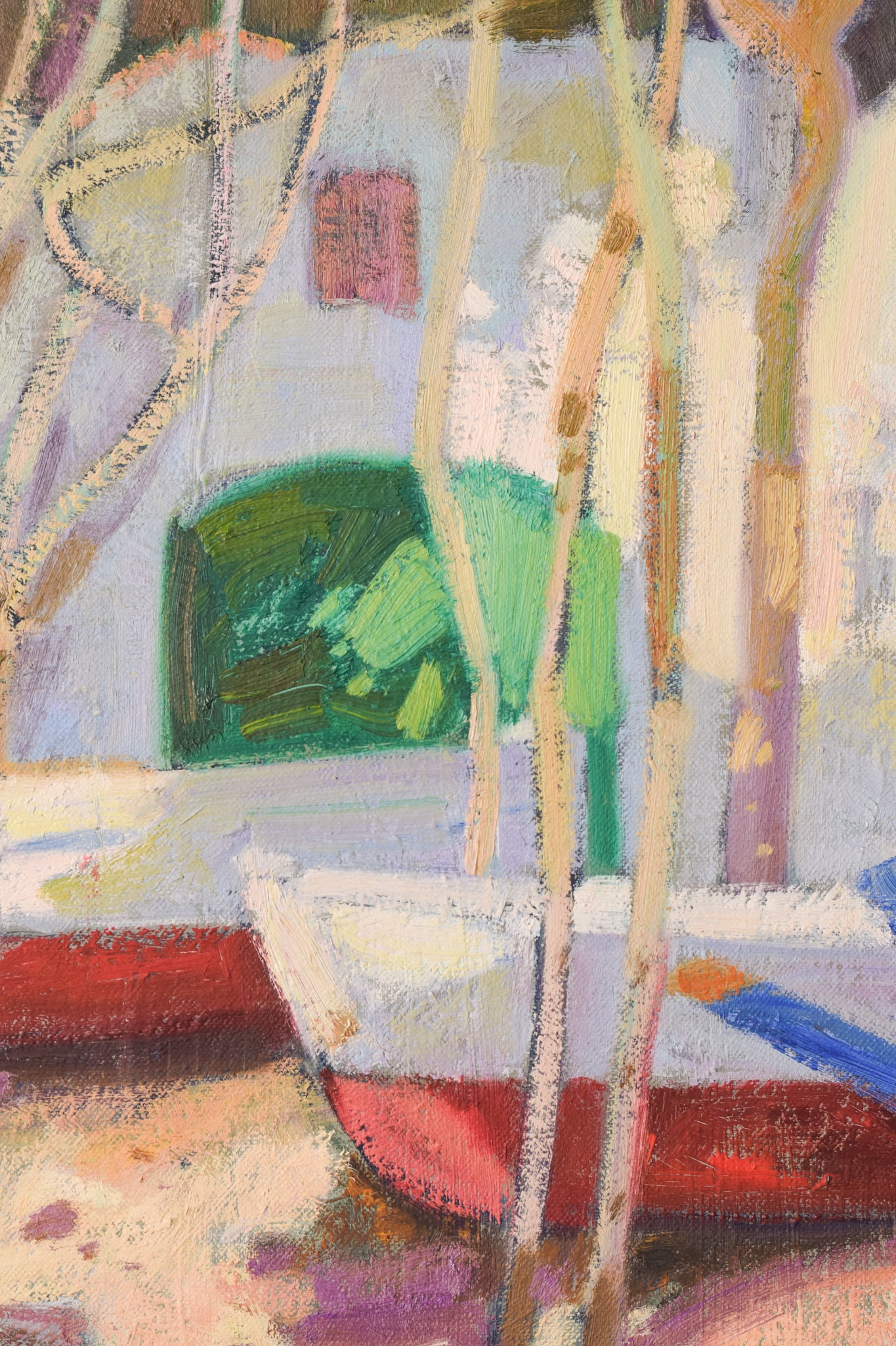 Artwork by Unknown, The Fisherman's House, Made of Oil on canvas 