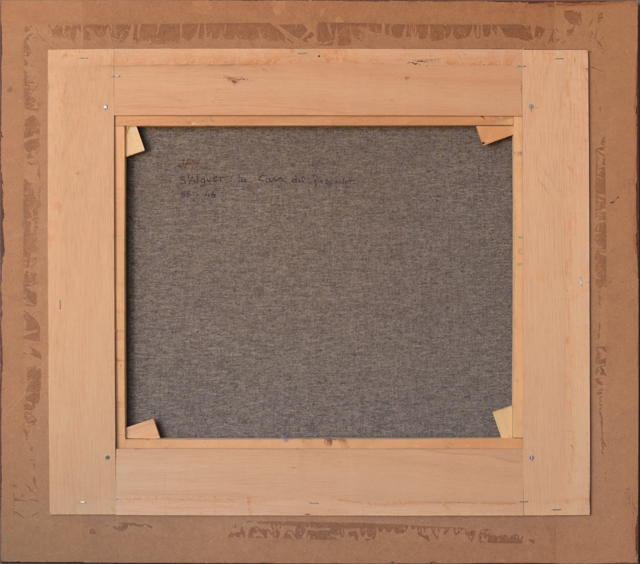 Artwork by Unknown, The Fisherman's House, Made of Oil on canvas 