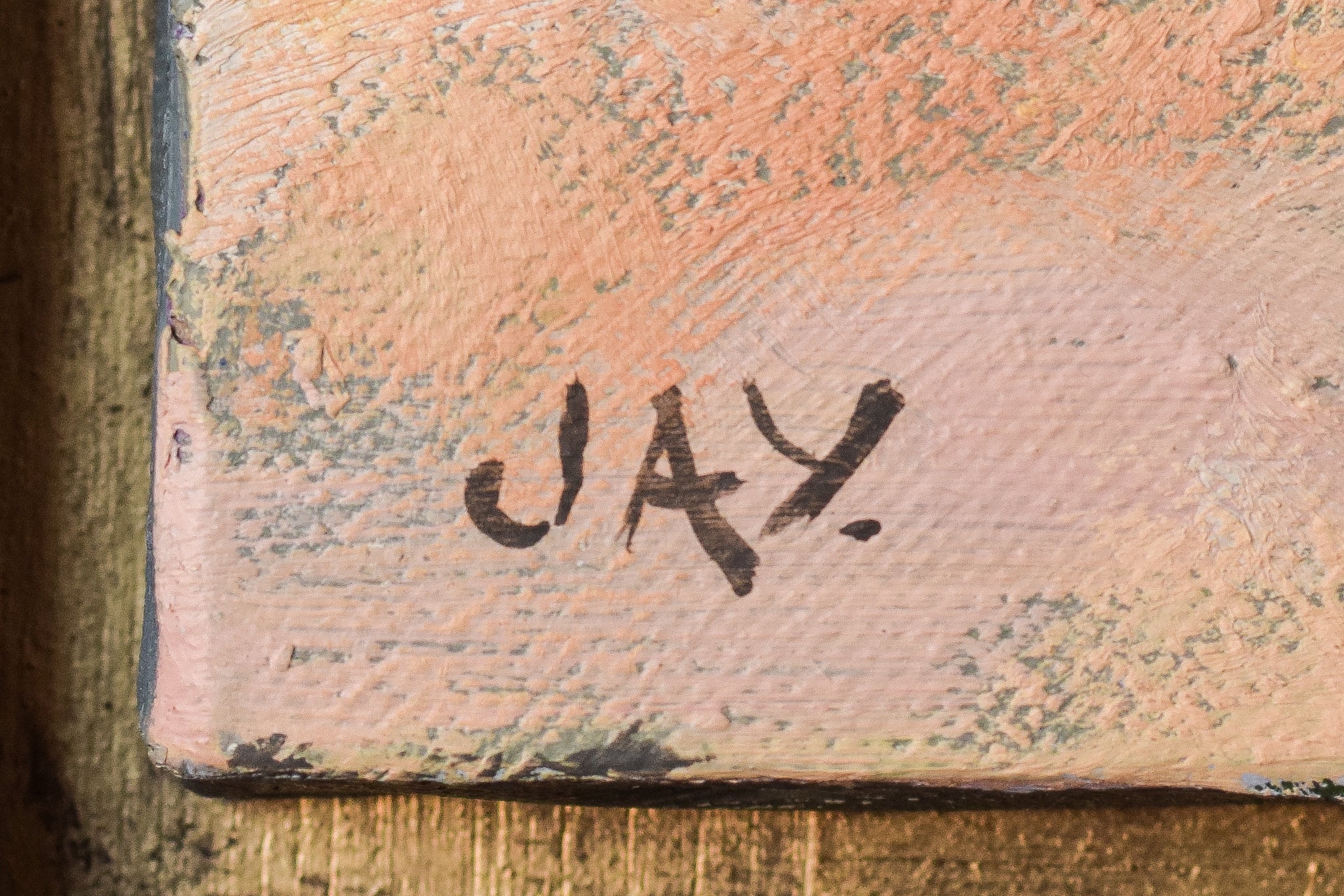 Artwork by Unknown, The Fisherman's House, Made of Oil on canvas 