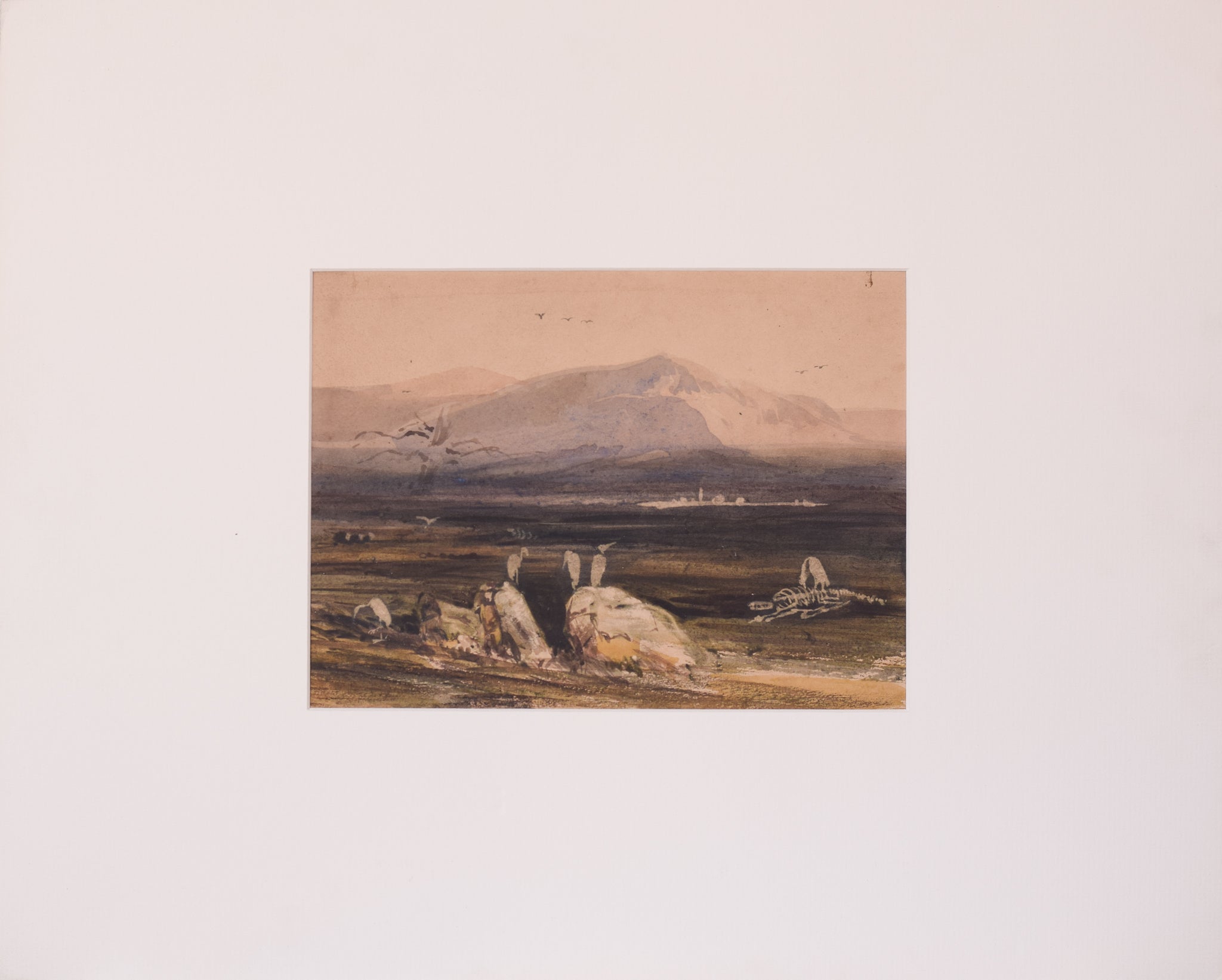 Artwork by Unknown, Topographical Watercolour, Made of Watercolour on paper 