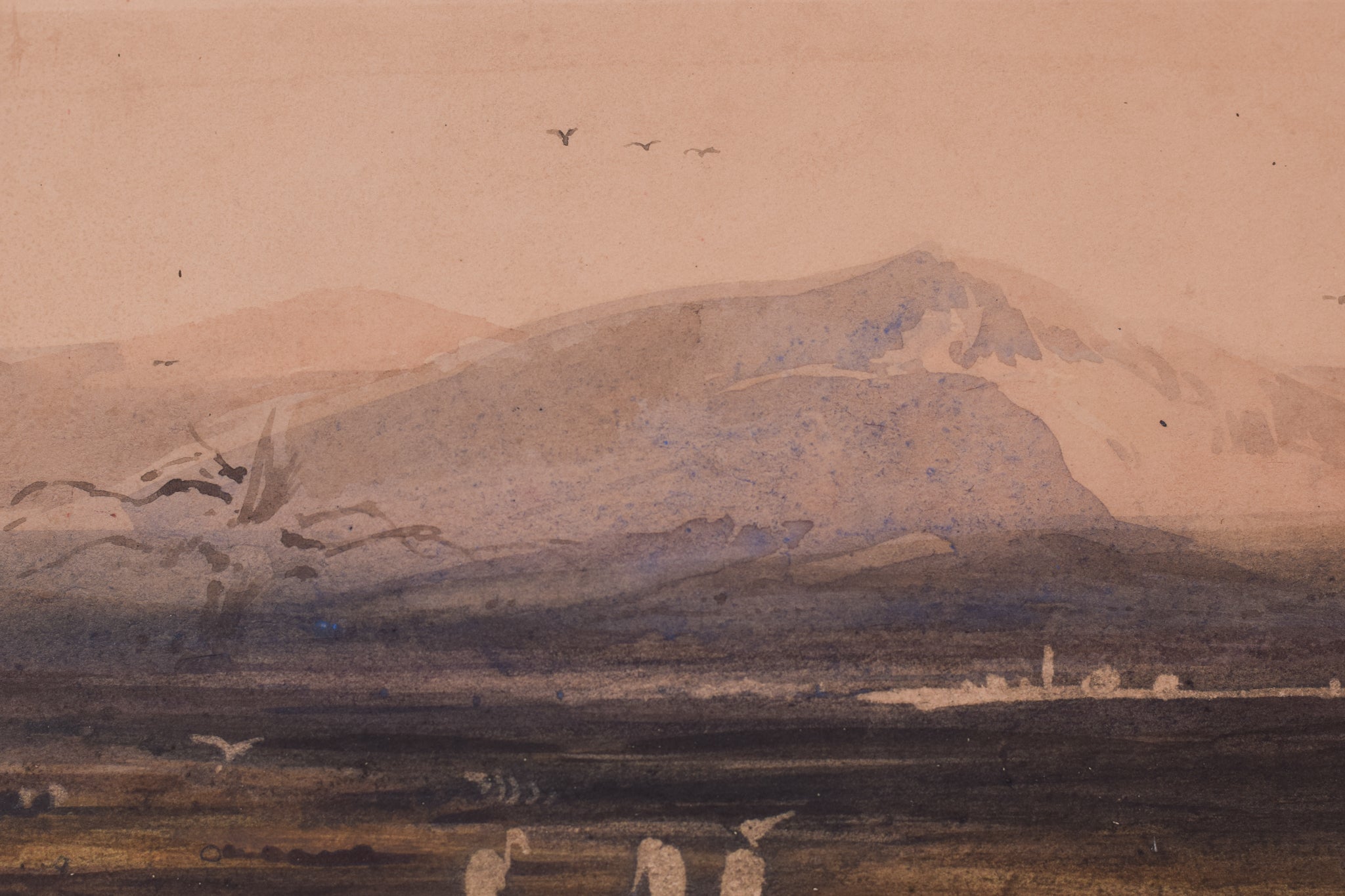 Artwork by Unknown, Topographical Watercolour, Made of Watercolour on paper 