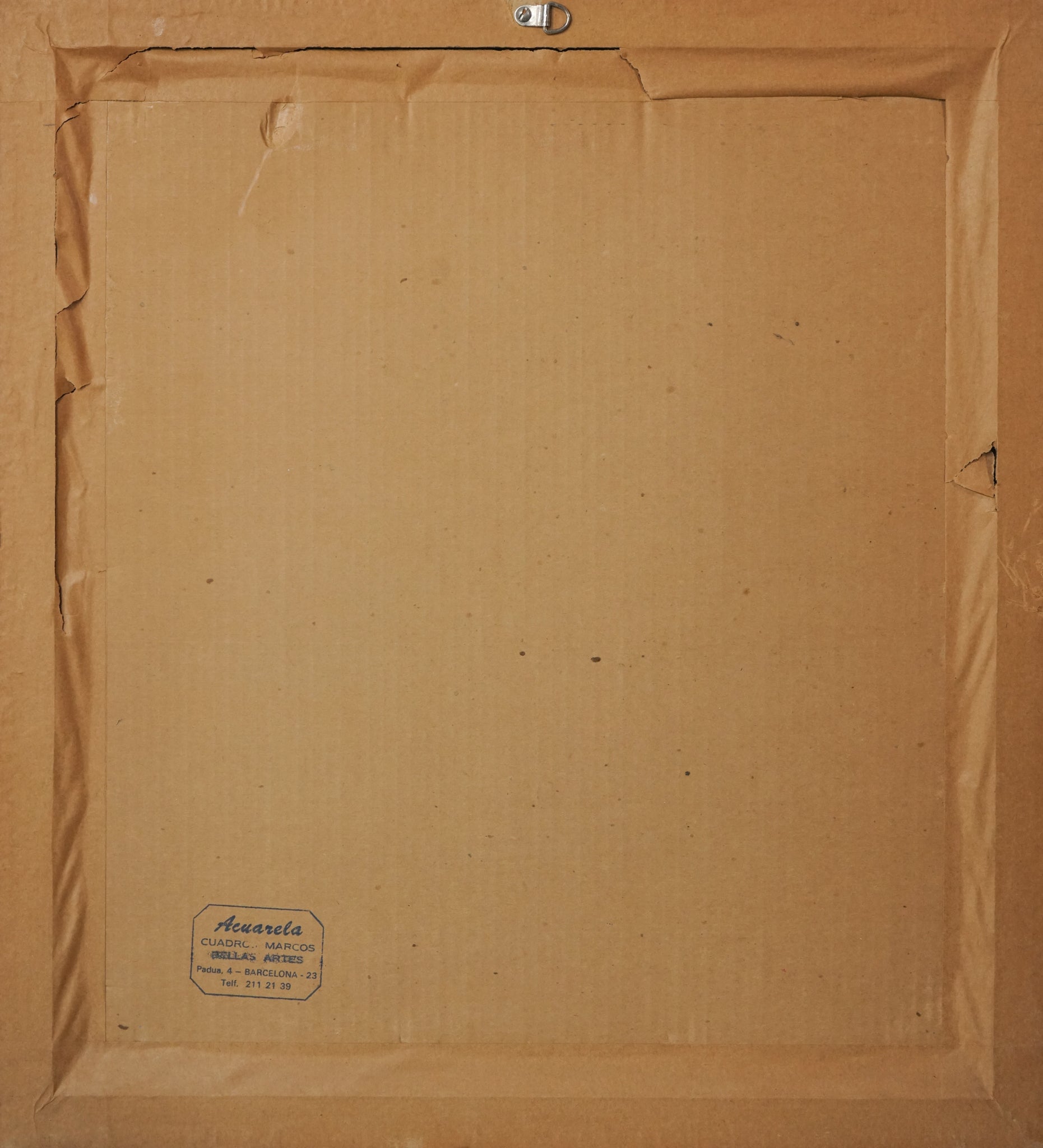 Two paintings of boats tied up to a dock.