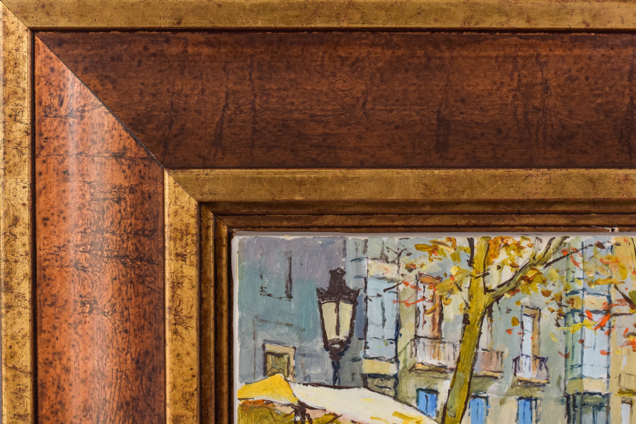 Artwork by Unknown, Vibrant Market Scene, Made of Oil on canvas 