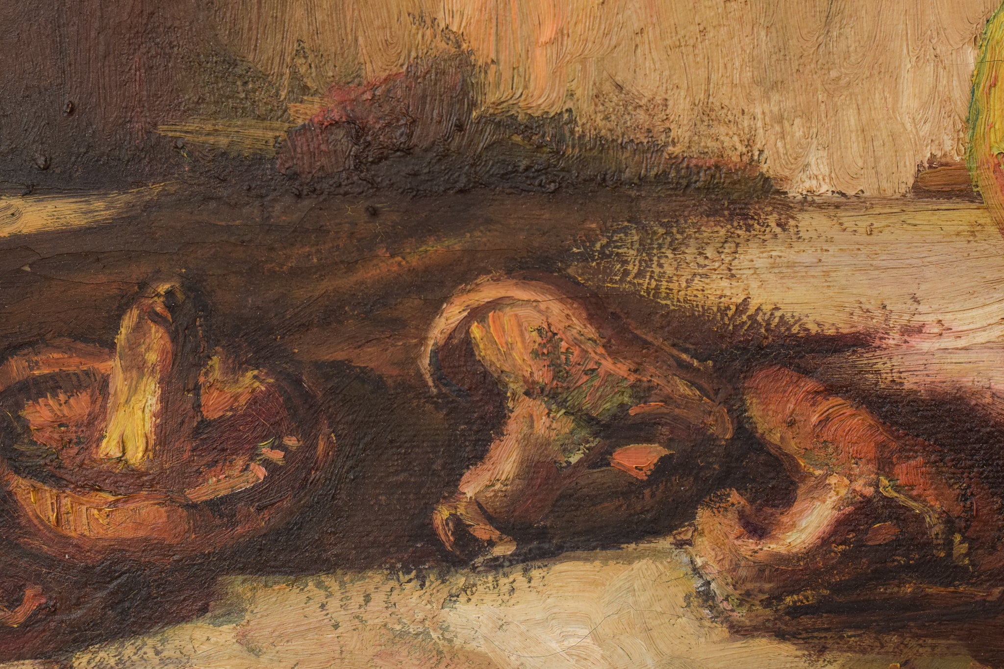 Artwork by Unknown, Y Un Rabano, Made of Oil on canvas 