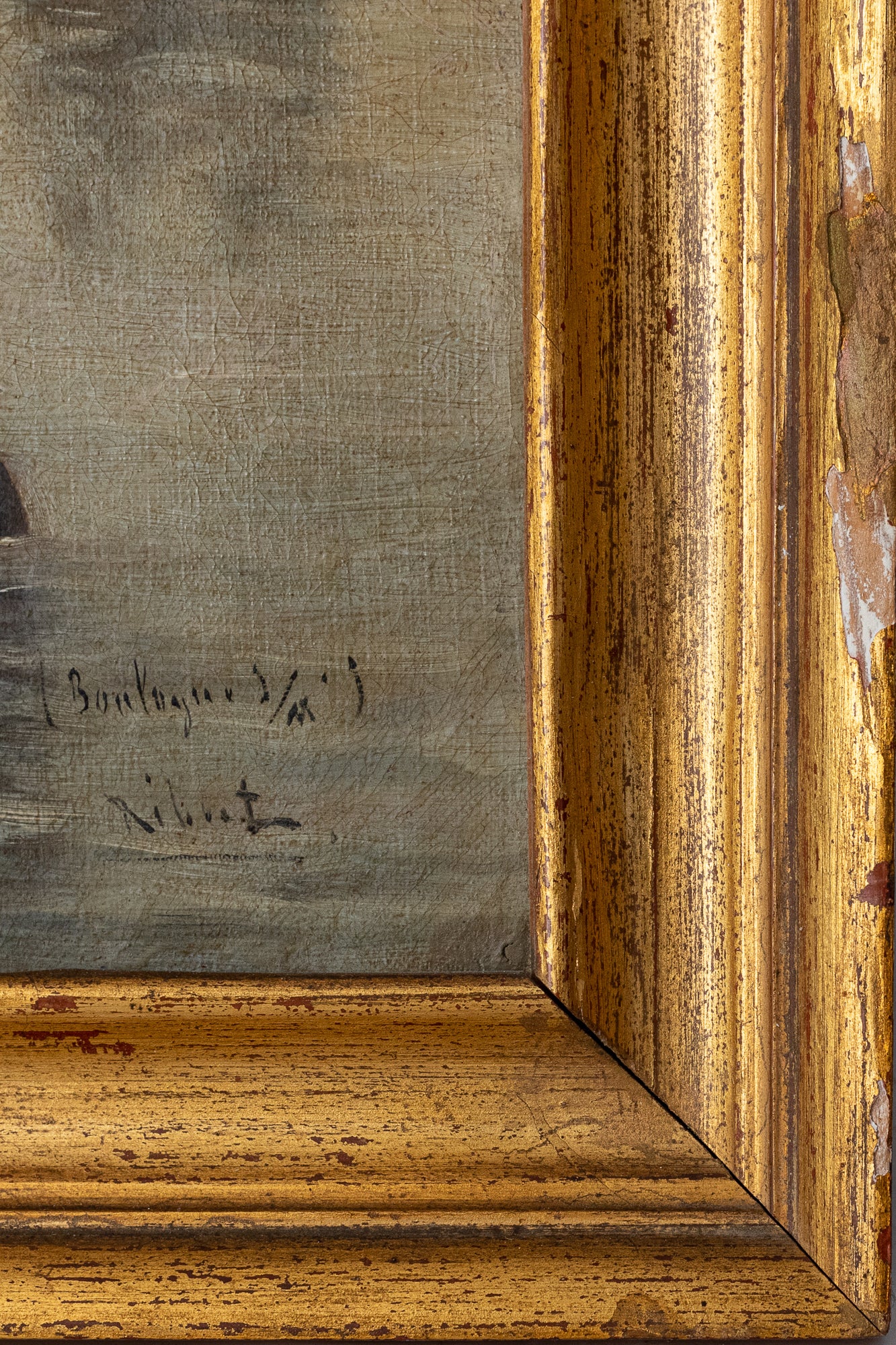 Artwork by Various Artists, Collection of Four 19th Century Marine Paintings, Made of Oil on canvas 