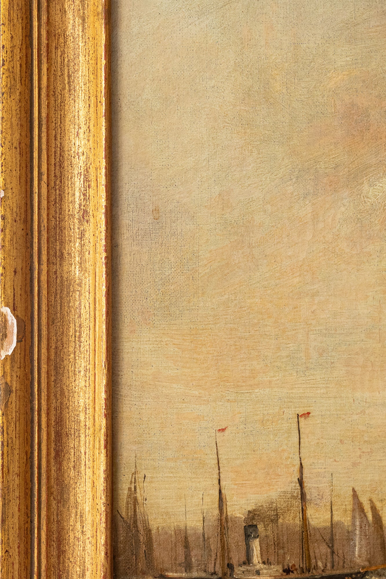 Artwork by Various Artists, Collection of Four 19th Century Marine Paintings, Made of Oil on canvas 