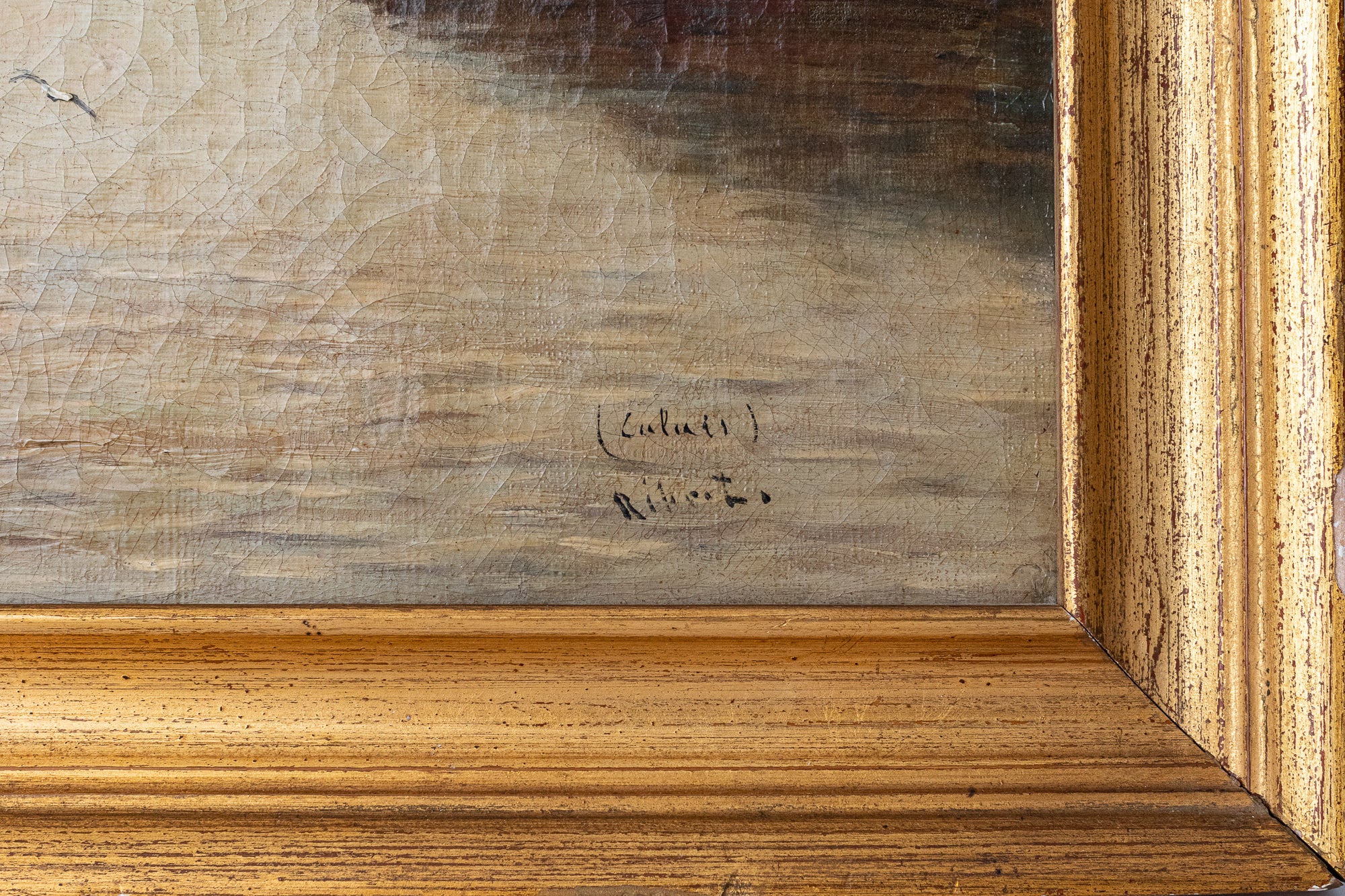 Artwork by Various Artists, Collection of Four 19th Century Marine Paintings, Made of Oil on canvas 