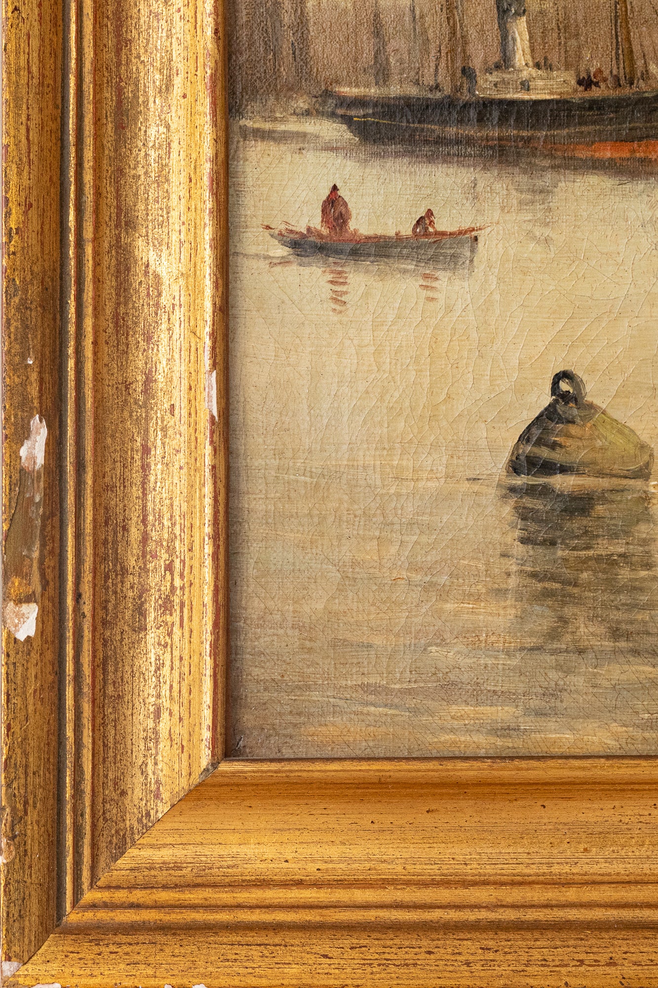 Artwork by Various Artists, Collection of Four 19th Century Marine Paintings, Made of Oil on canvas 