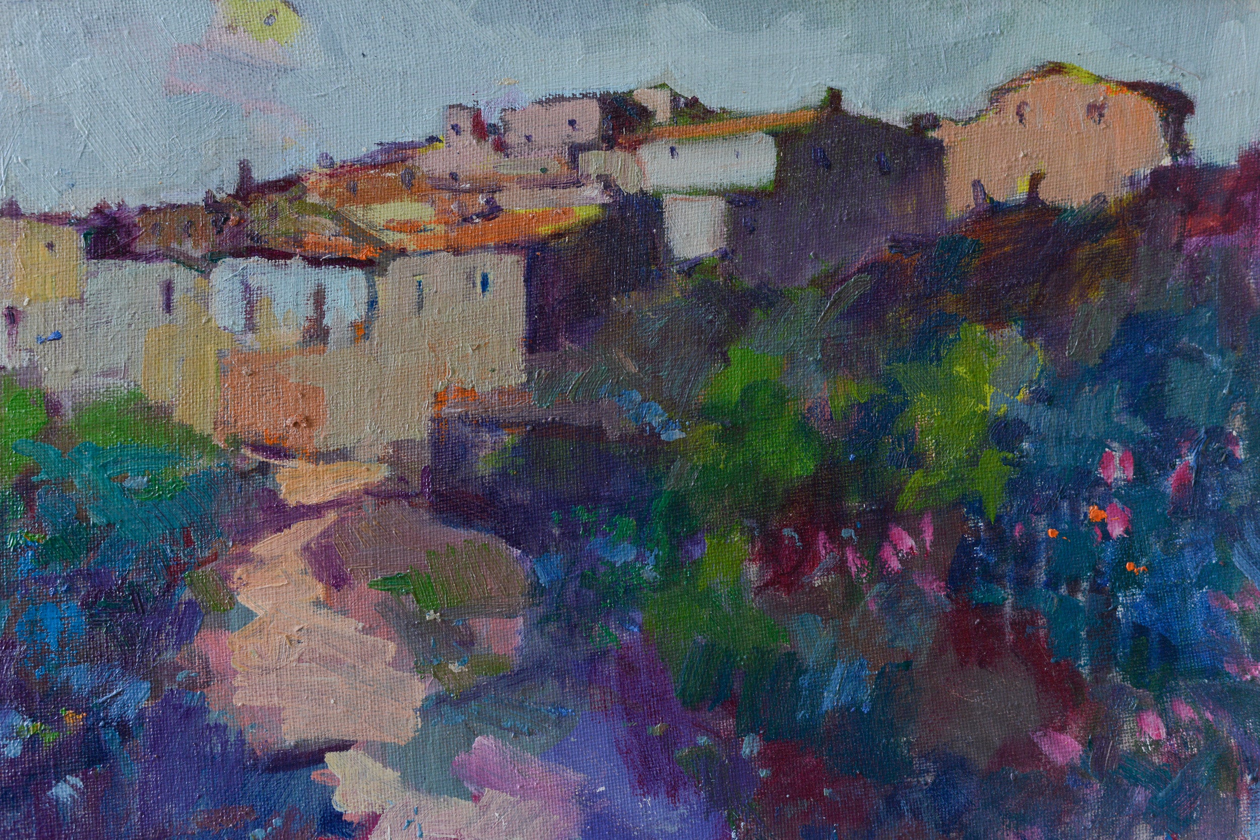 Artwork by Various Artists, Three Framed Colourist Oils, Made of Oil on canvas 