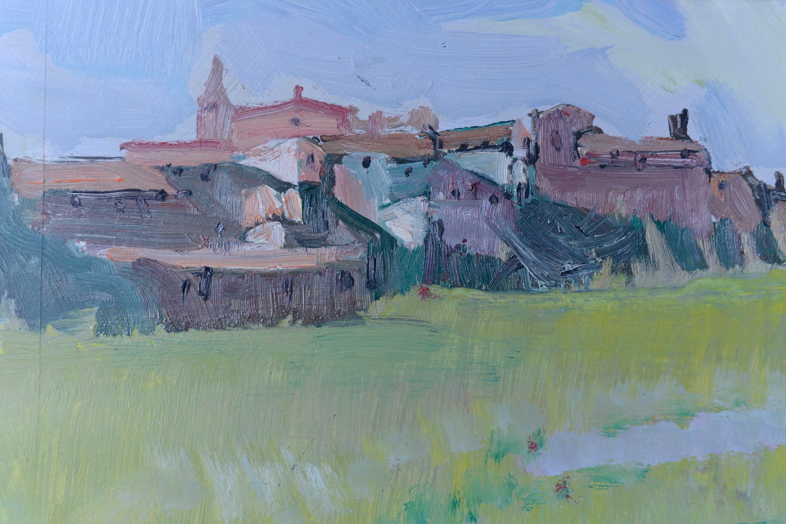 Artwork by Various Artists, Three Framed Colourist Oils, Made of Oil on canvas 