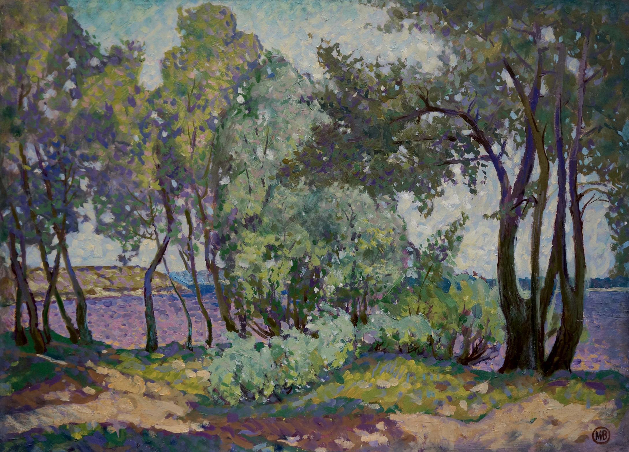 Natural landscape by Grigory Stepanovich Vasetsky, null