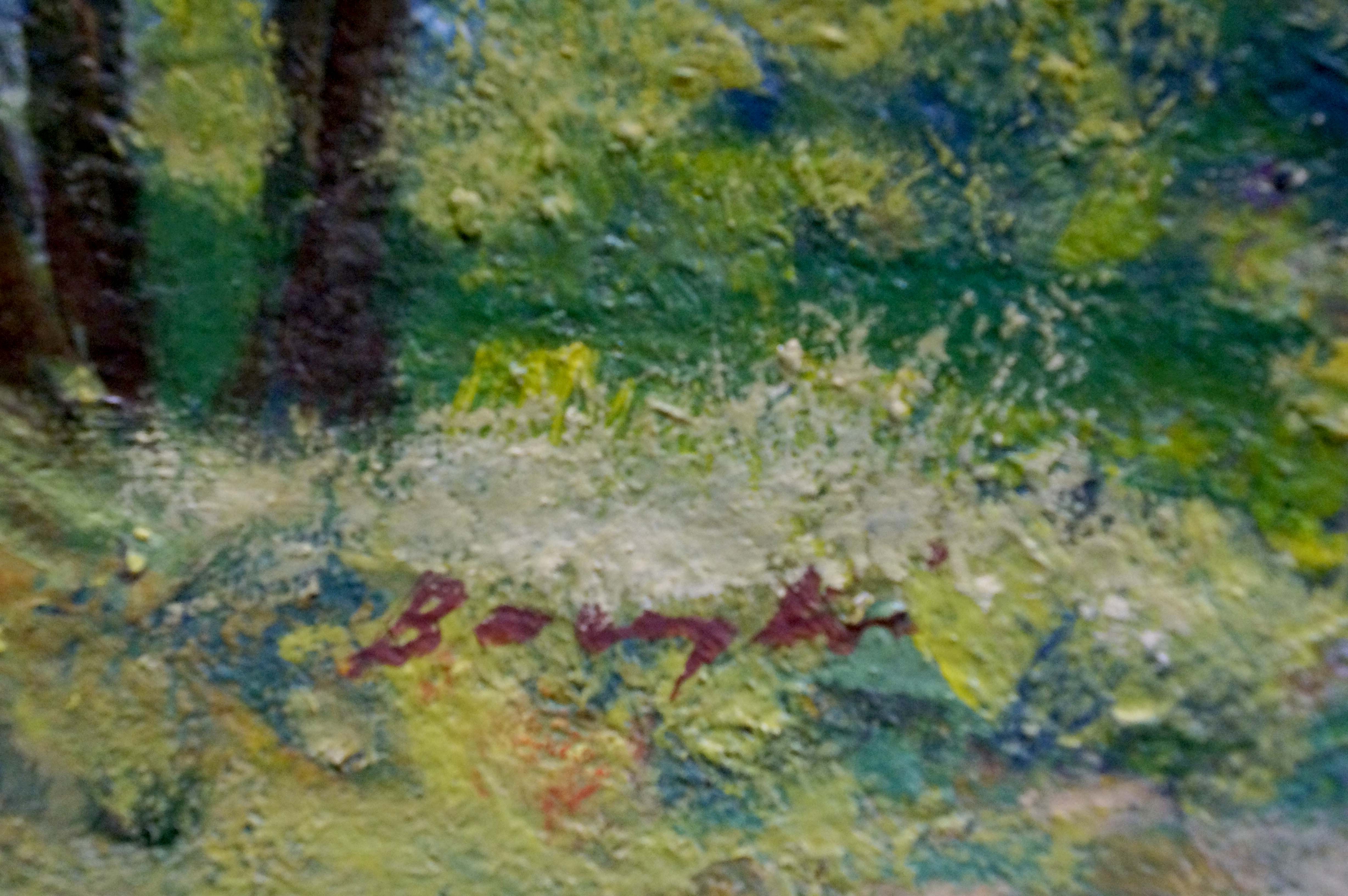 Artwork by Grigory Stepanovich Vasetsky, Summer, Made of Oil, Cardboard 