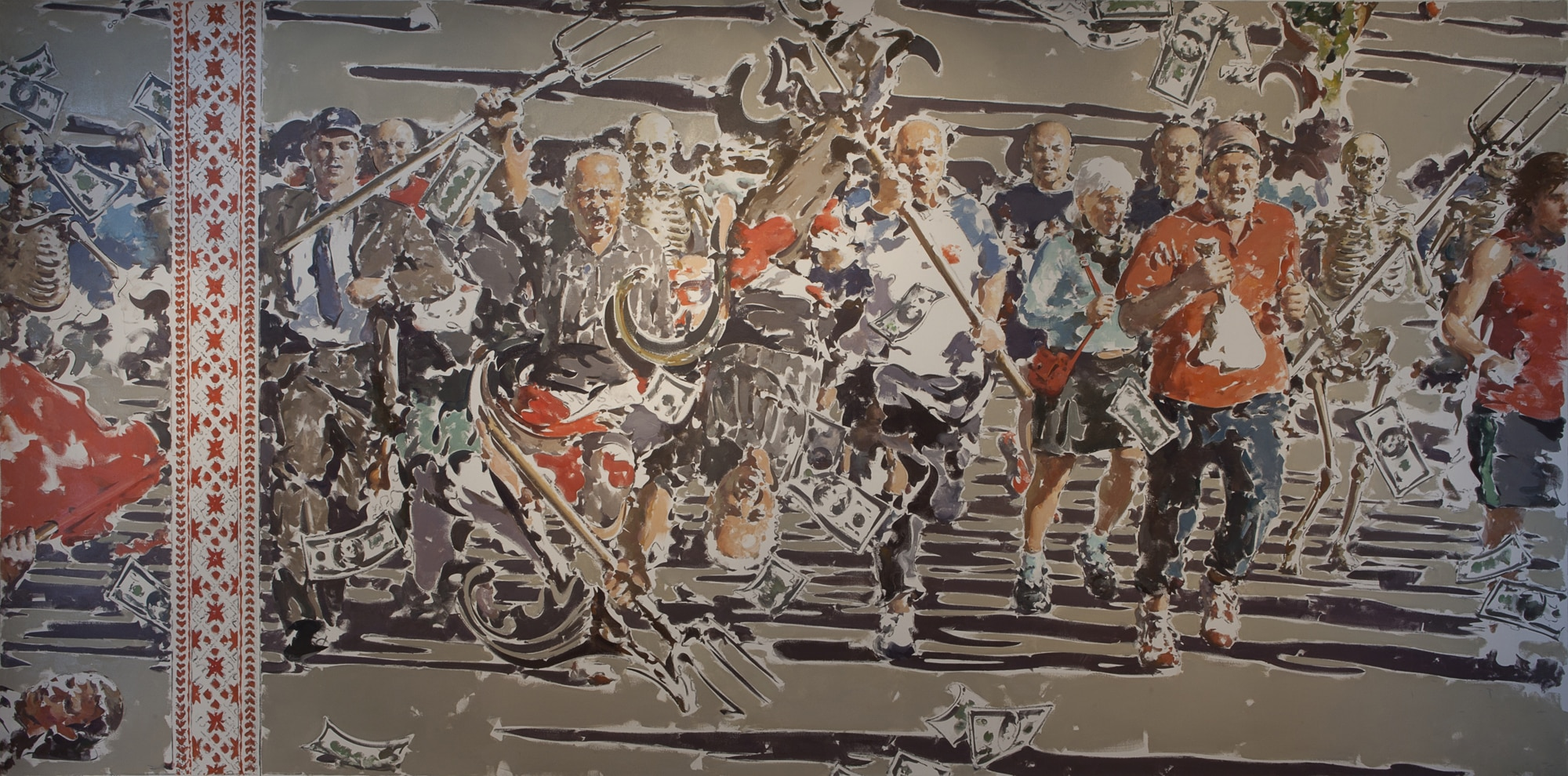 Ukrainian New Wave Artist – Vasyl Tsagolov Collectible Painting by Vasily Tsagolov, null