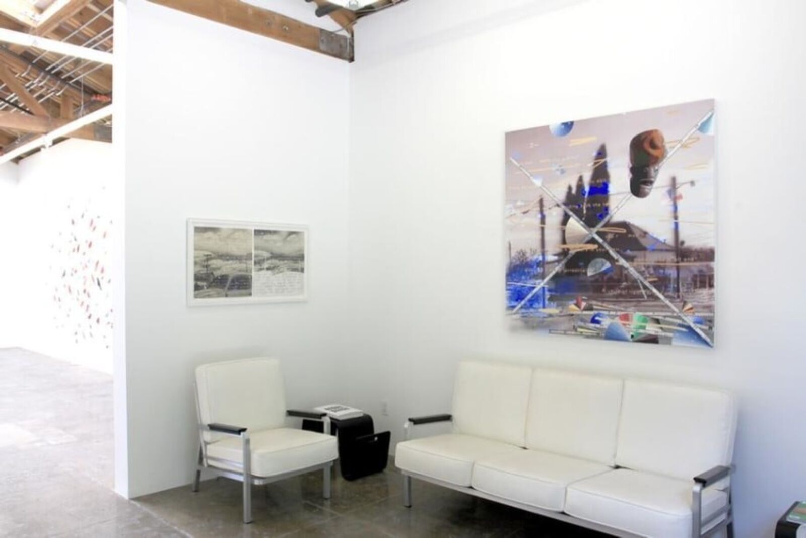 Artwork by Vernon Fisher, Portrait of a Lady, Made of Acrylic on canvas 