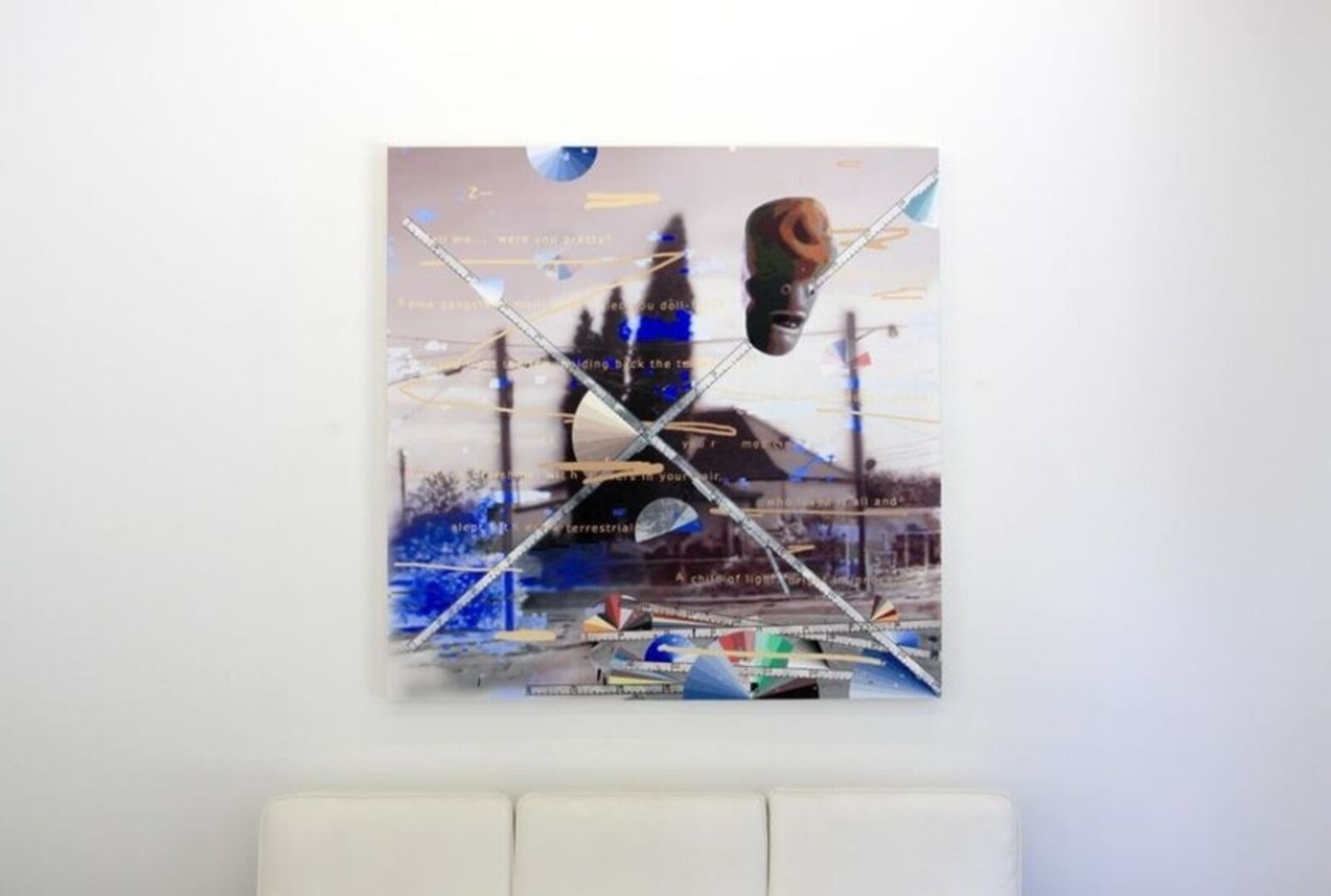 Portrait of a Lady by Vernon Fisher, 2015