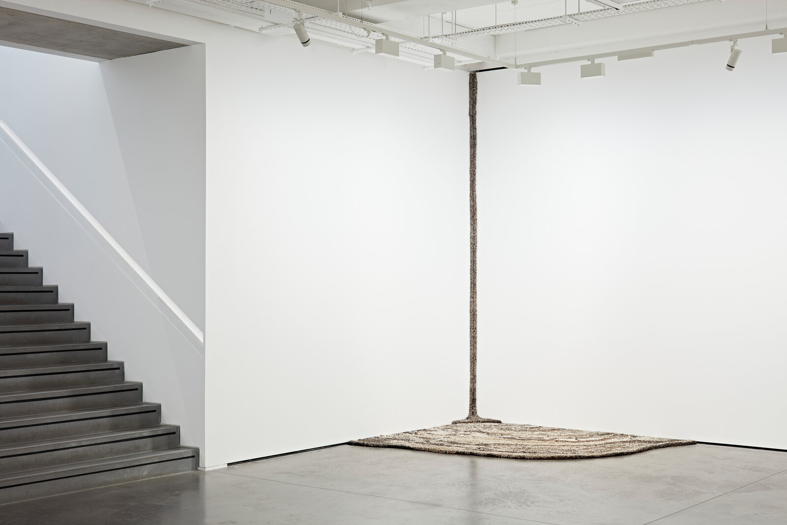 Artwork by Vibha Galhotra, Flow, Made of Ghungroos, Fabric, Metal 