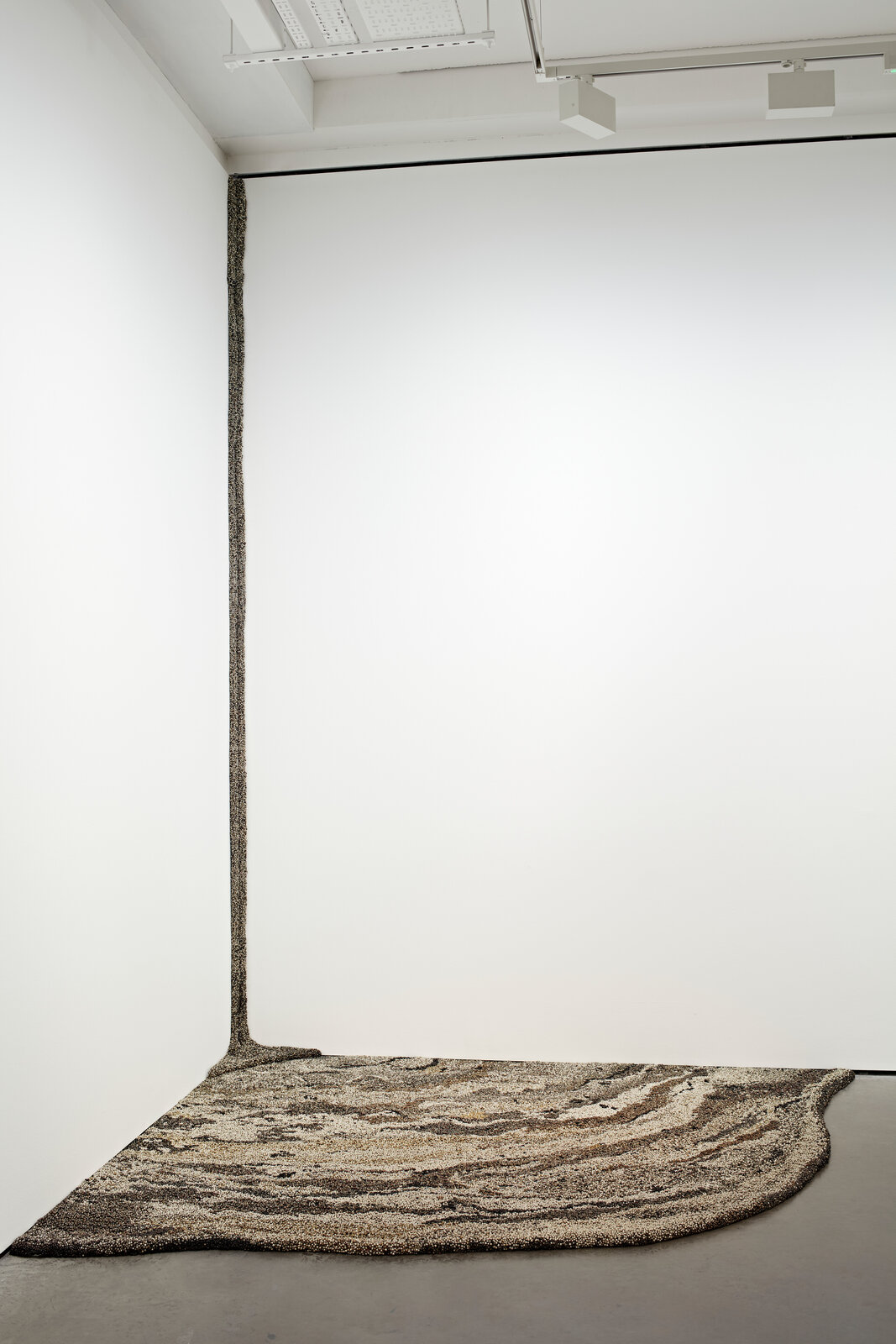 Artwork by Vibha Galhotra, Flow, Made of Ghungroos, Fabric, Metal 