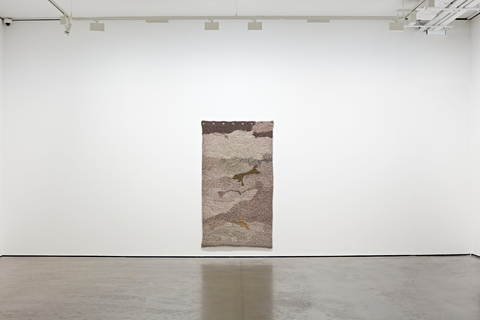 Artwork by Vibha Galhotra, Untitled (Veil), Made of Nickel coated ghungroos, fabric, thread and polyurethane coat 