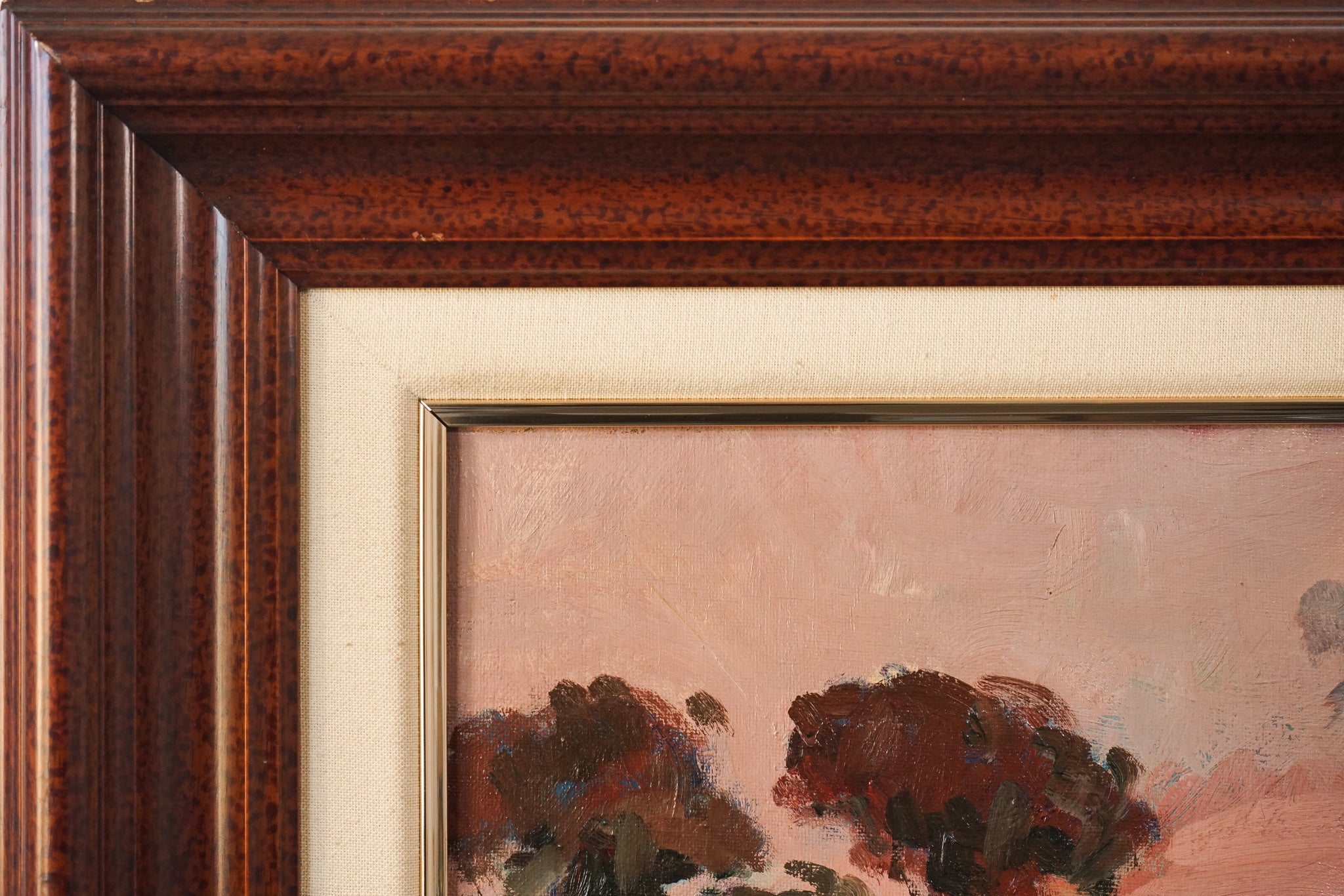 Artwork by Vicente Gómez Fusté, Large Post Impressionist Sunset, Made of Oil on canvas 