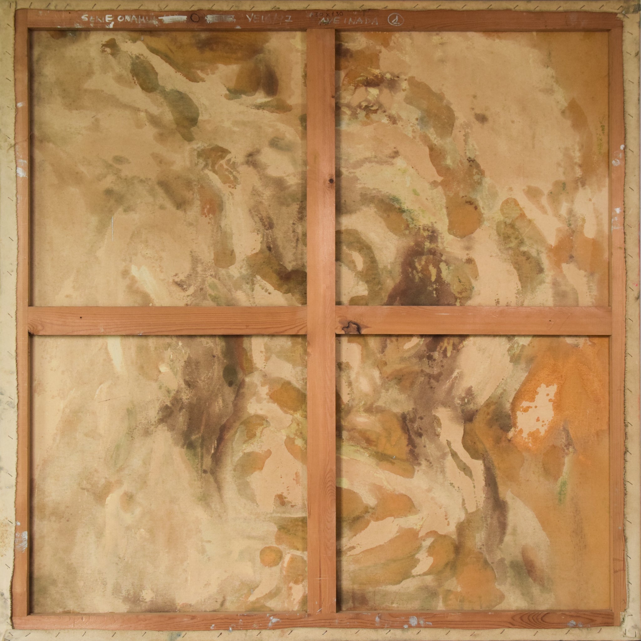 A painting of two paintings of a woman and a man in a cave.