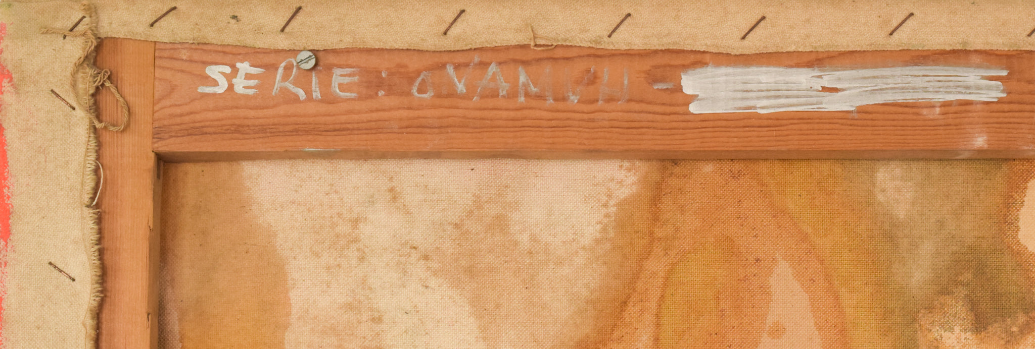 A painting of two paintings of a woman and a man in a cave.