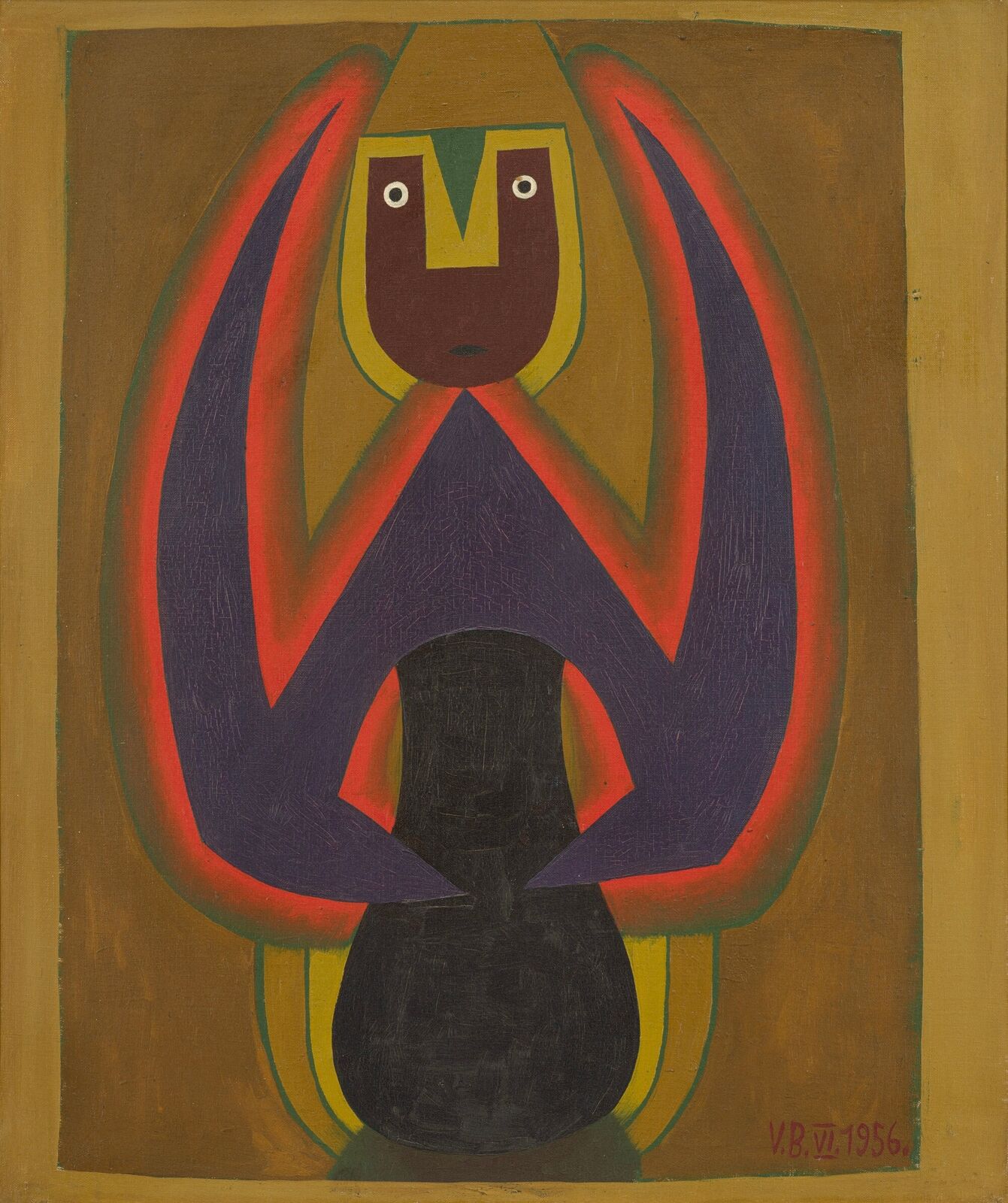 Frémissement by Victor Brauner, 1956