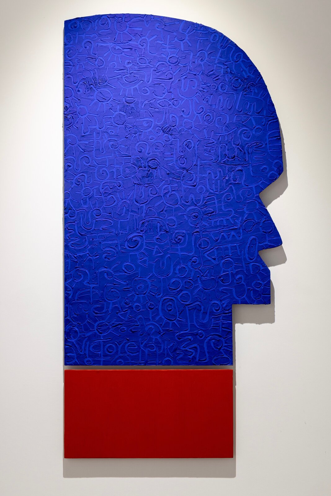 Thinker by Victor Ekpuk, 2023