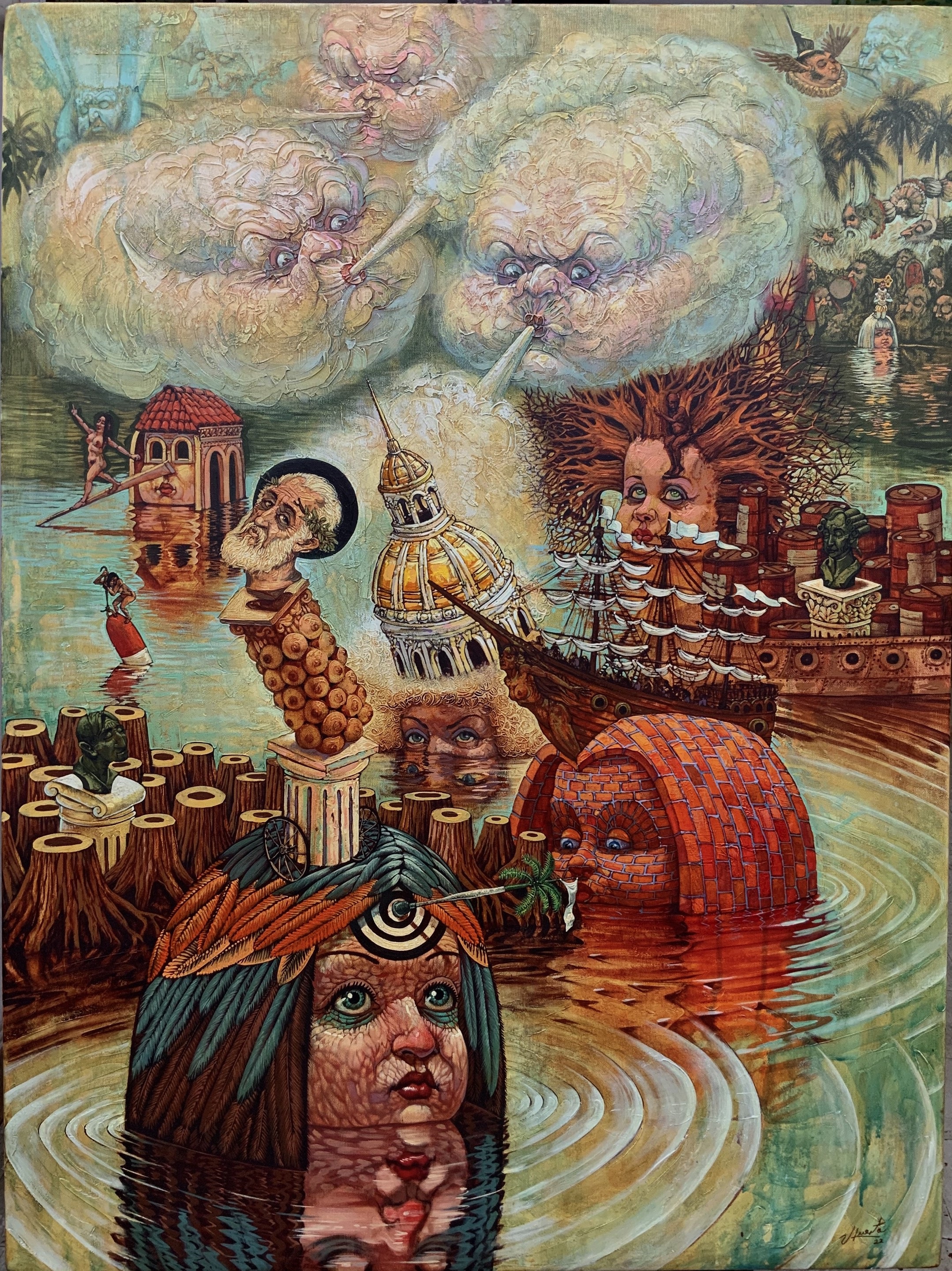 Despues de la conquista II by Victor Huerta Batista, 2022