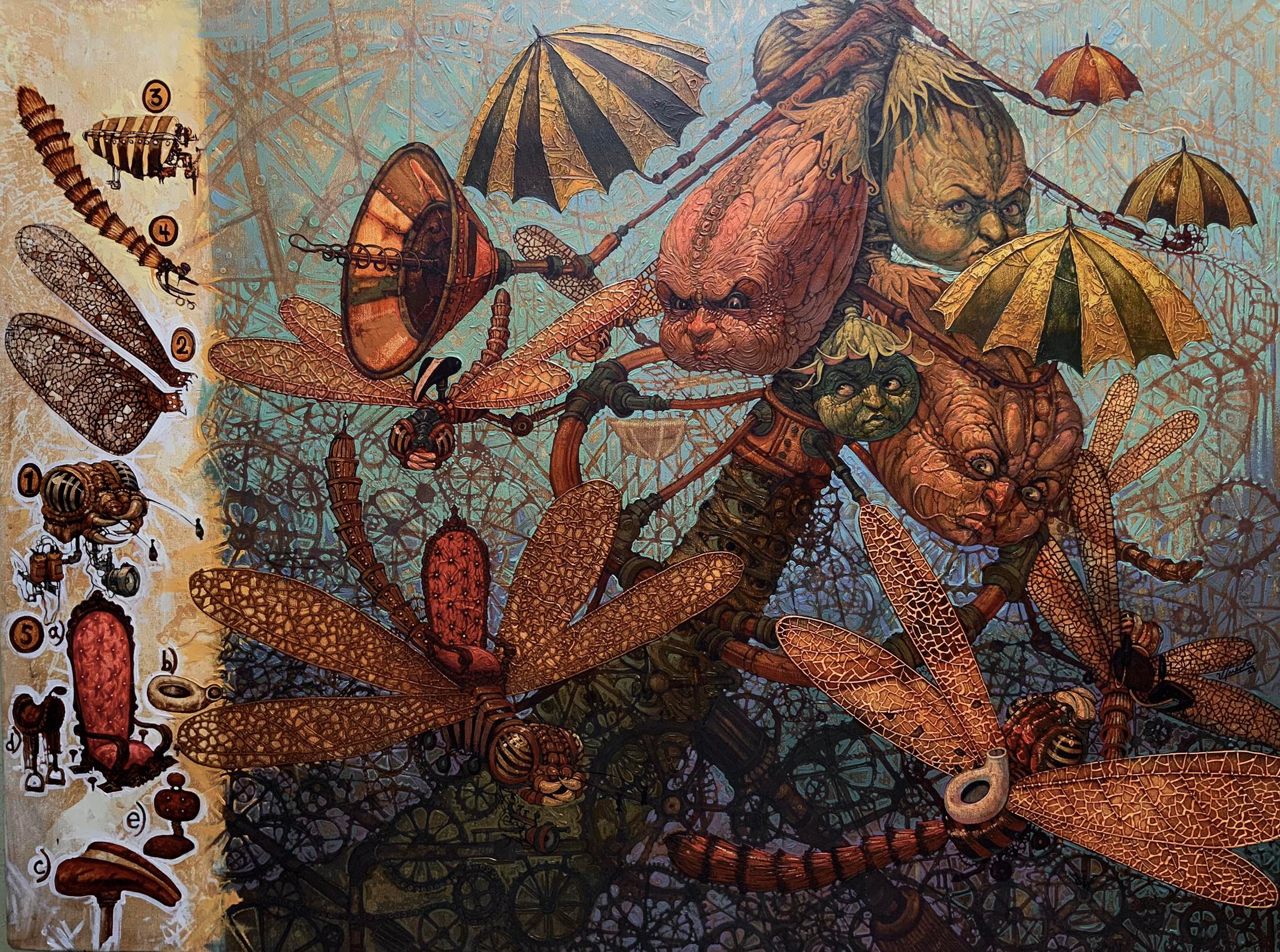 Libelulas y otras criaturas de maravilla by Victor Huerta Batista, 2023