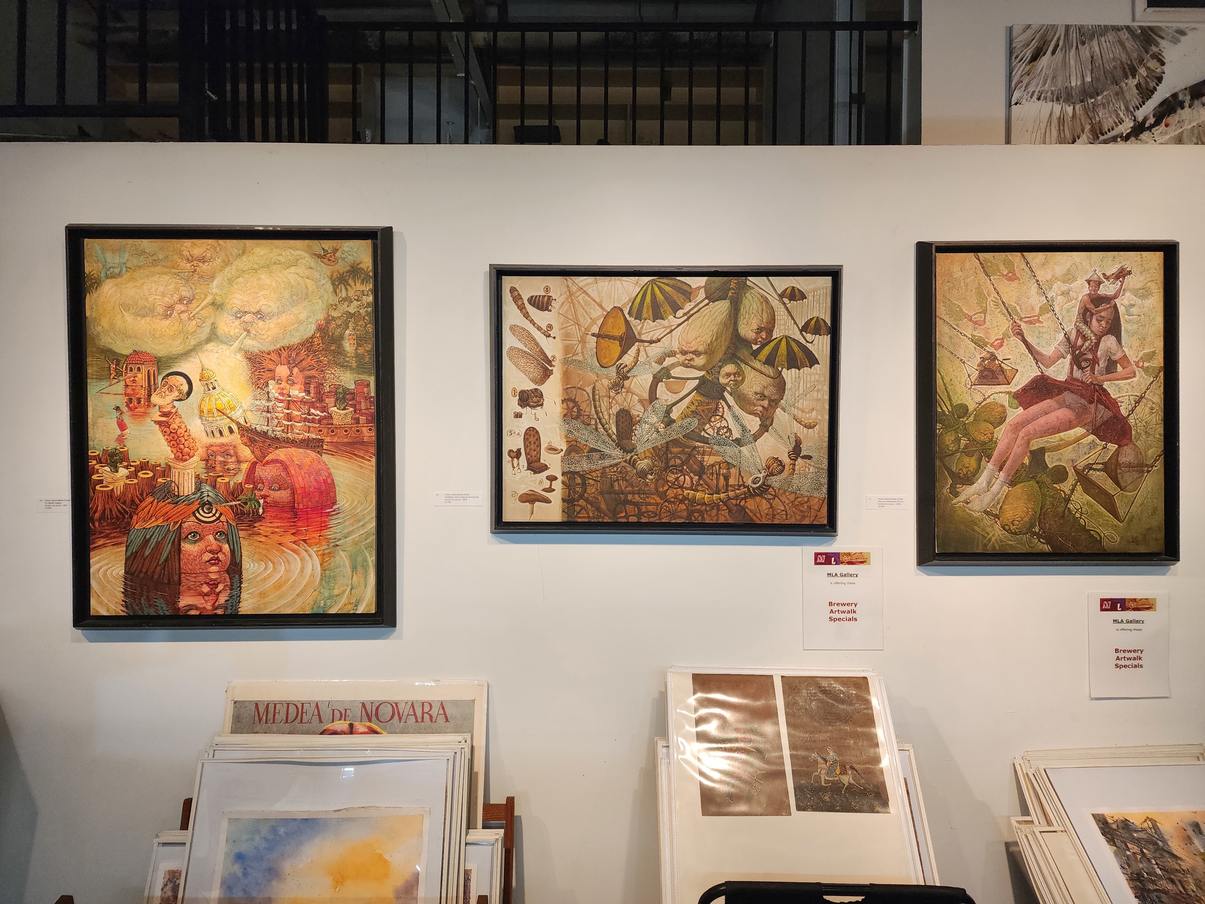 Artwork by Victor Huerta Batista, Series pargue de diversiones II, Made of Oil On Canvas 