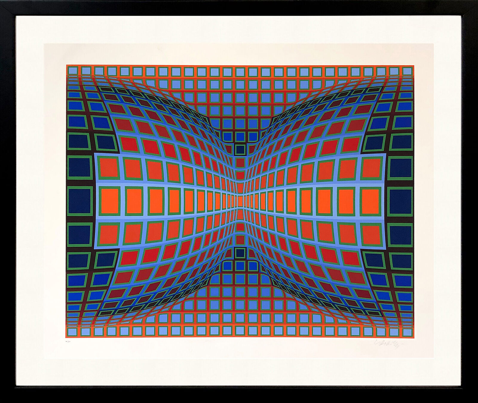 PAPILLON by Victor Vasarely, 1981