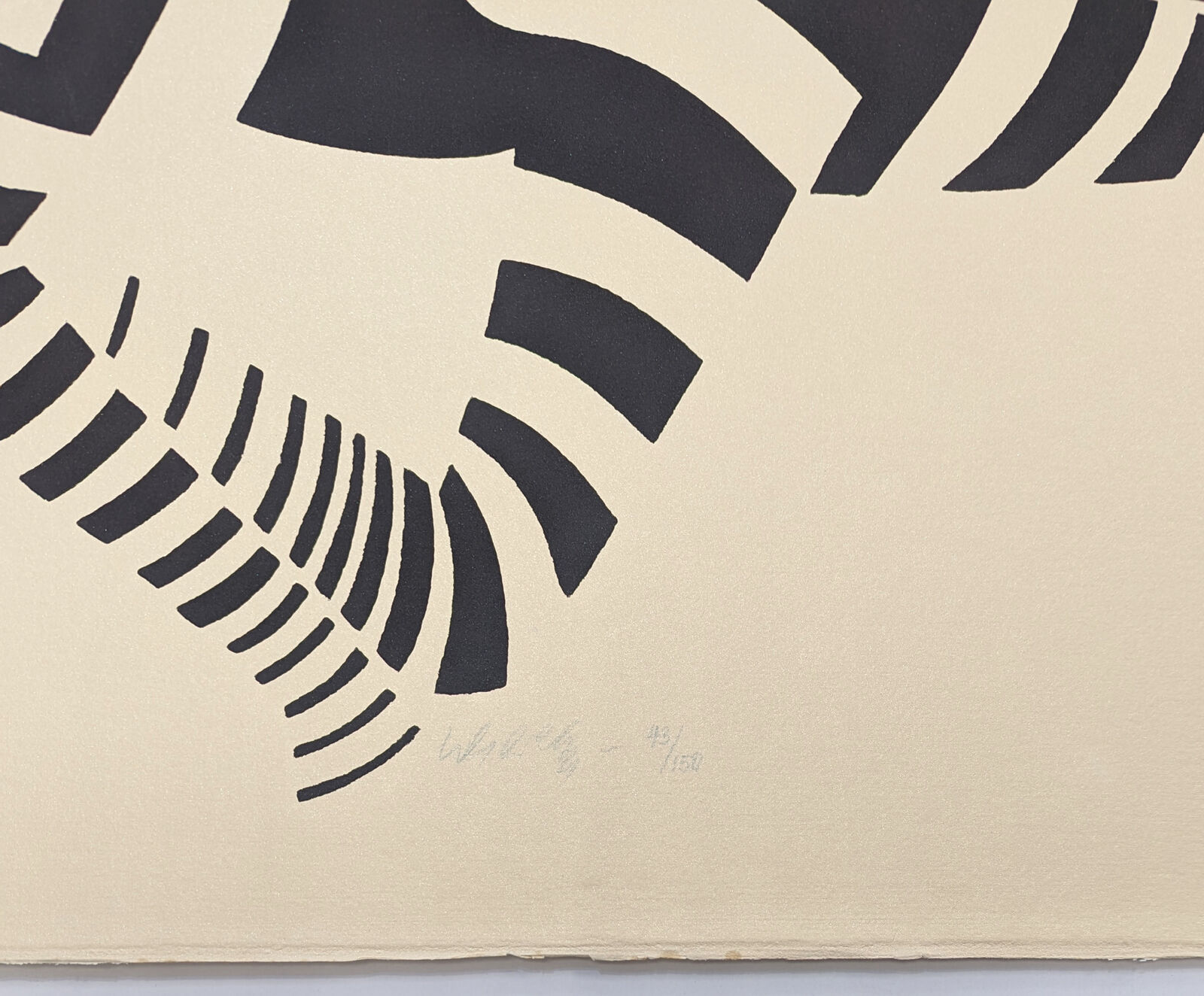 Artwork by Victor Vasarely, TSIKOS, Made of Silkscreen 