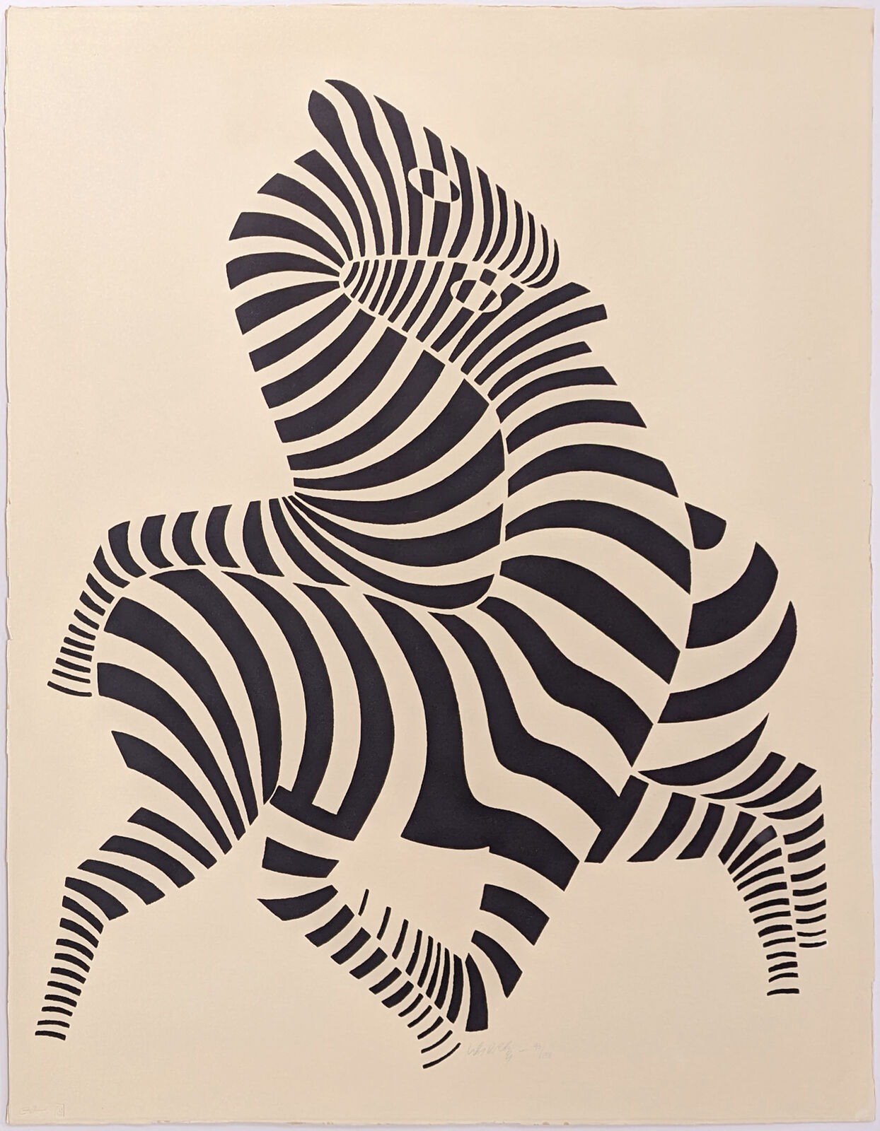 TSIKOS by Victor Vasarely, 1989