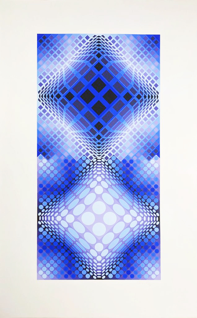 Artwork by Victor Vasarely