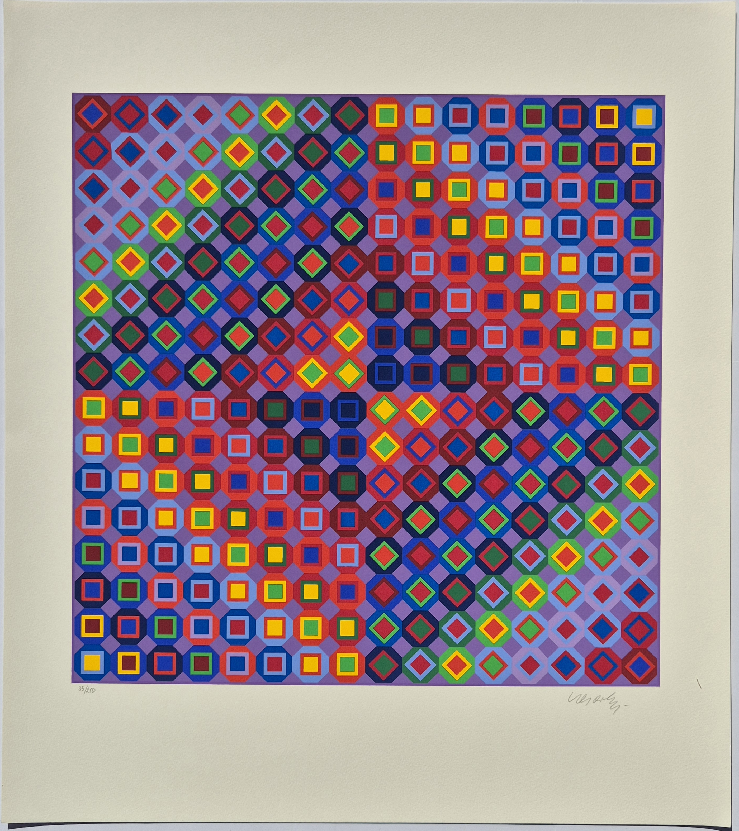 Folkokta from the album Diam by Victor Vasarely, 1988