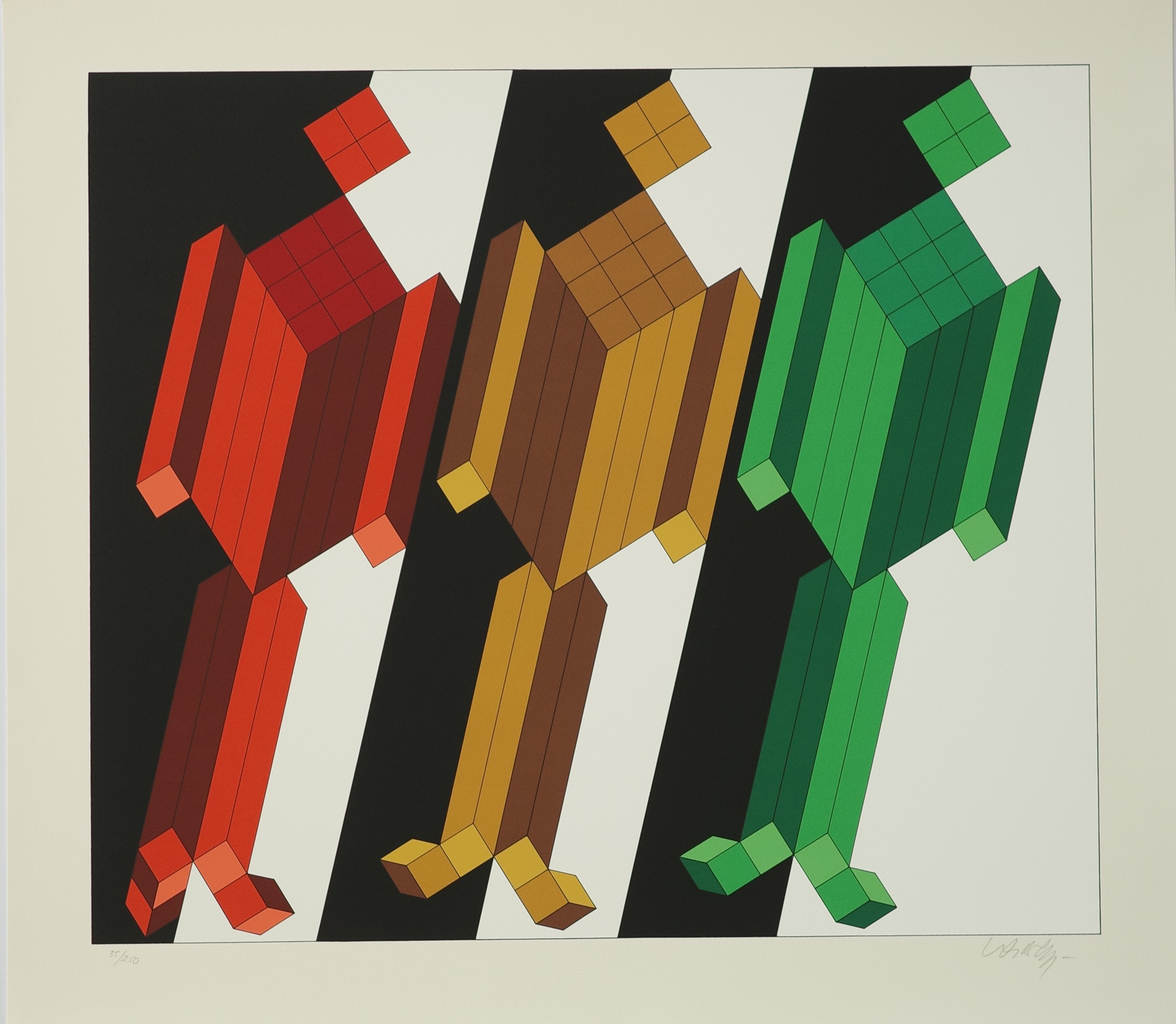 Ingau from the album Diam by Victor Vasarely, 1988