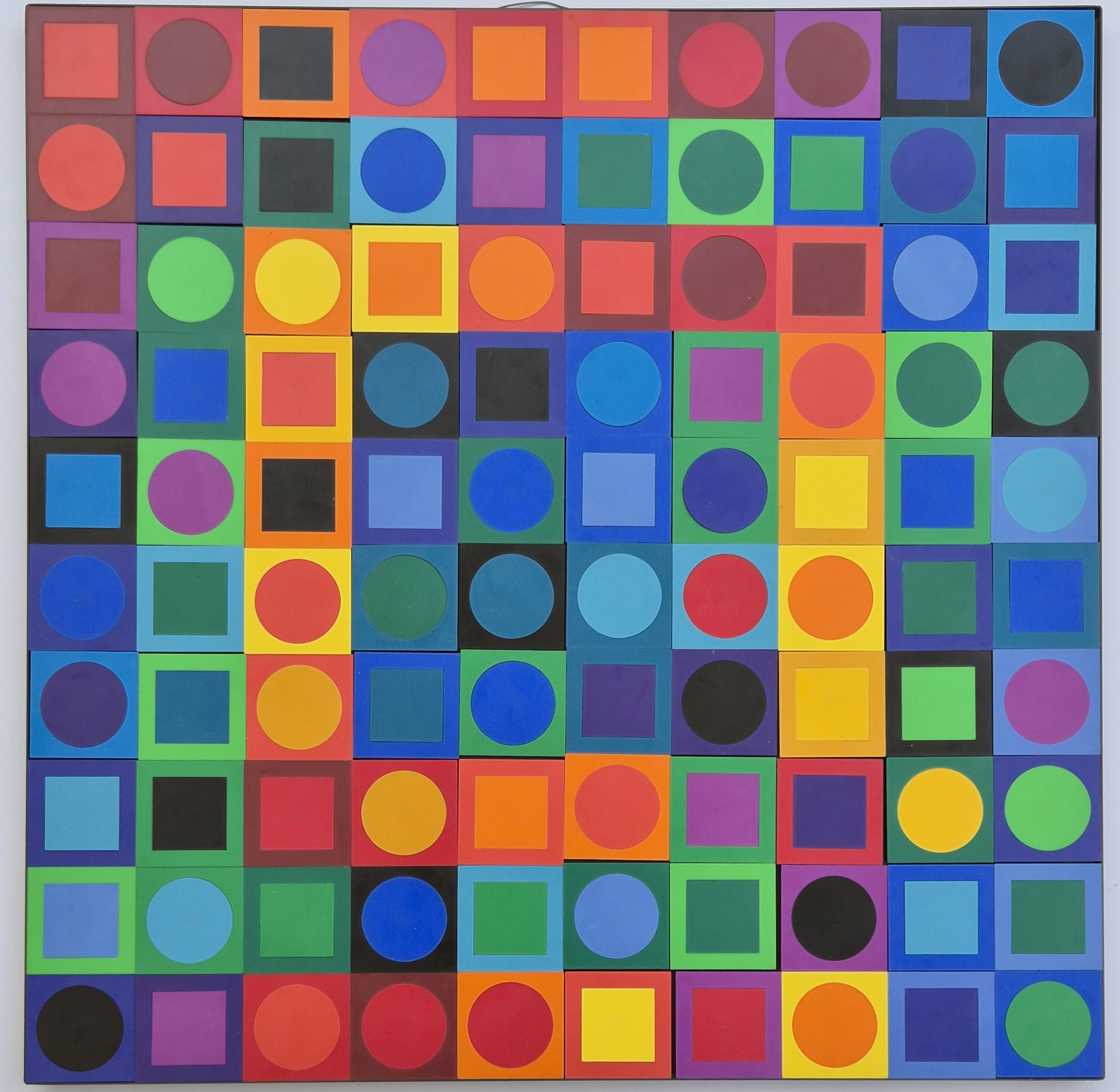 Planetary Foklore Participations No. 1 by Victor Vasarely, 1969