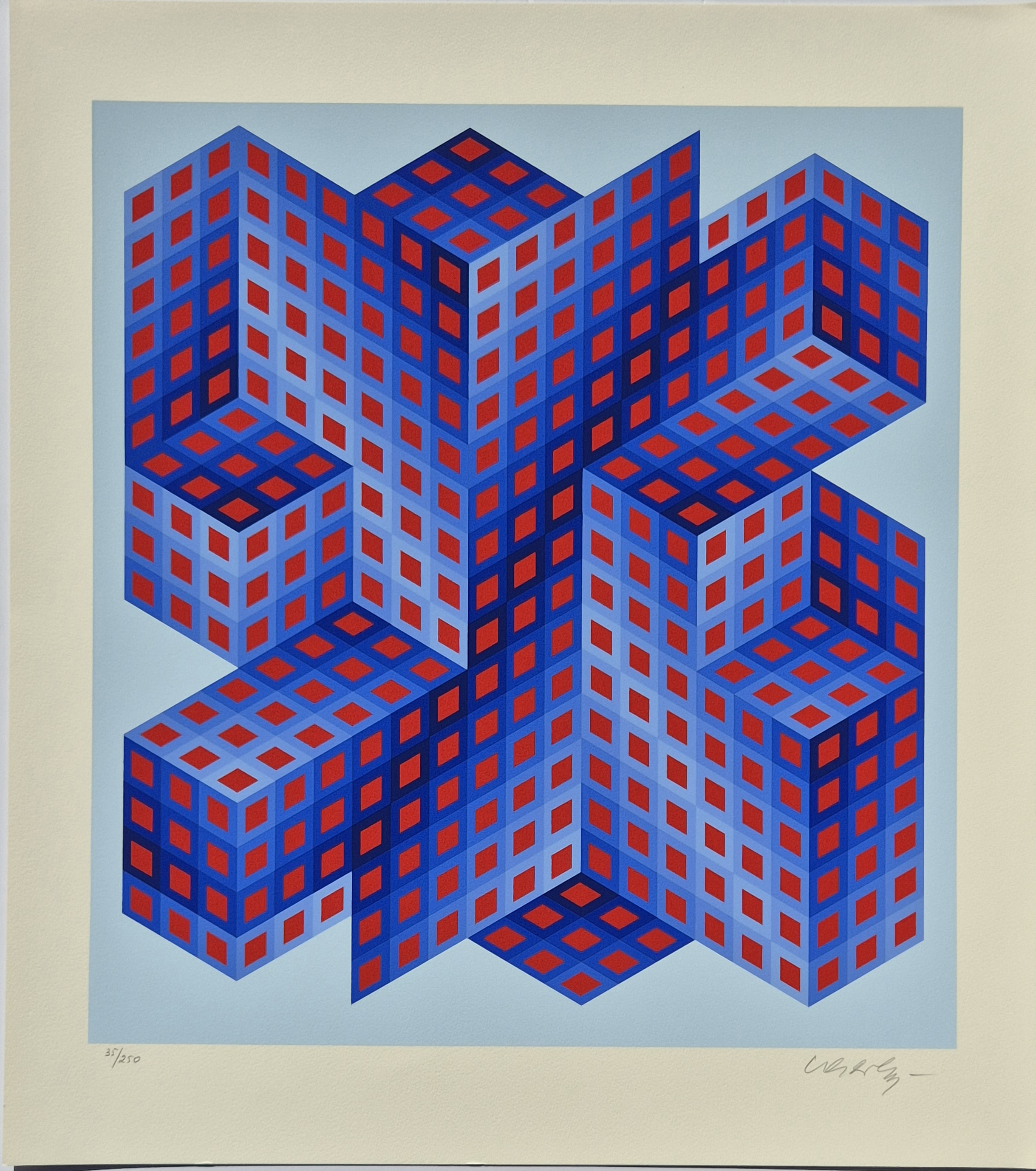 Sinvilag from the album Diam by Victor Vasarely, 1988