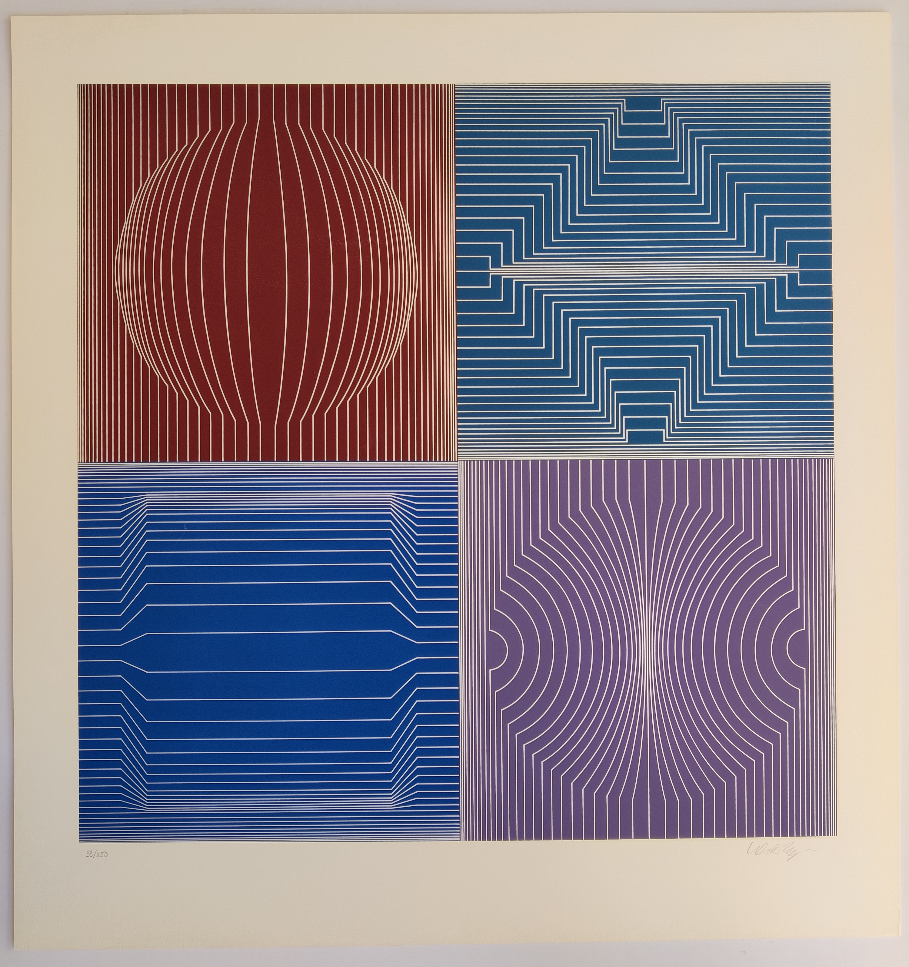 Tokyo by Victor Vasarely, 1982