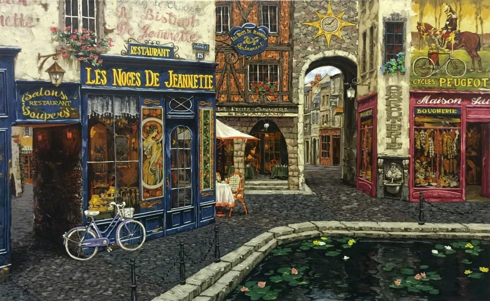 LES NOCES DE JEANETTE (HAND EMBELLISHED) by Viktor Shvaiko, 2001
