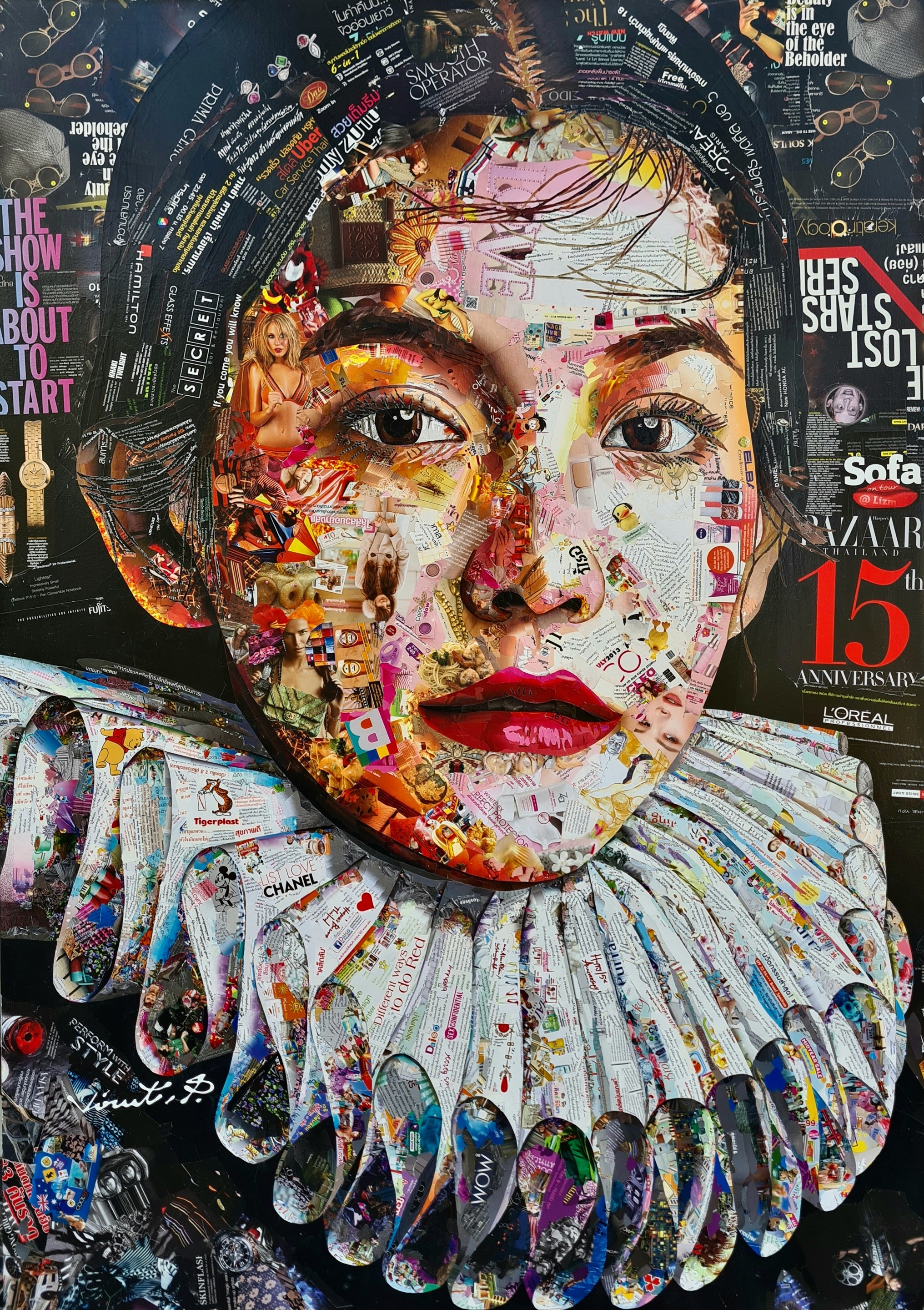 Baroque woman by Virut Panchabuse, 2024